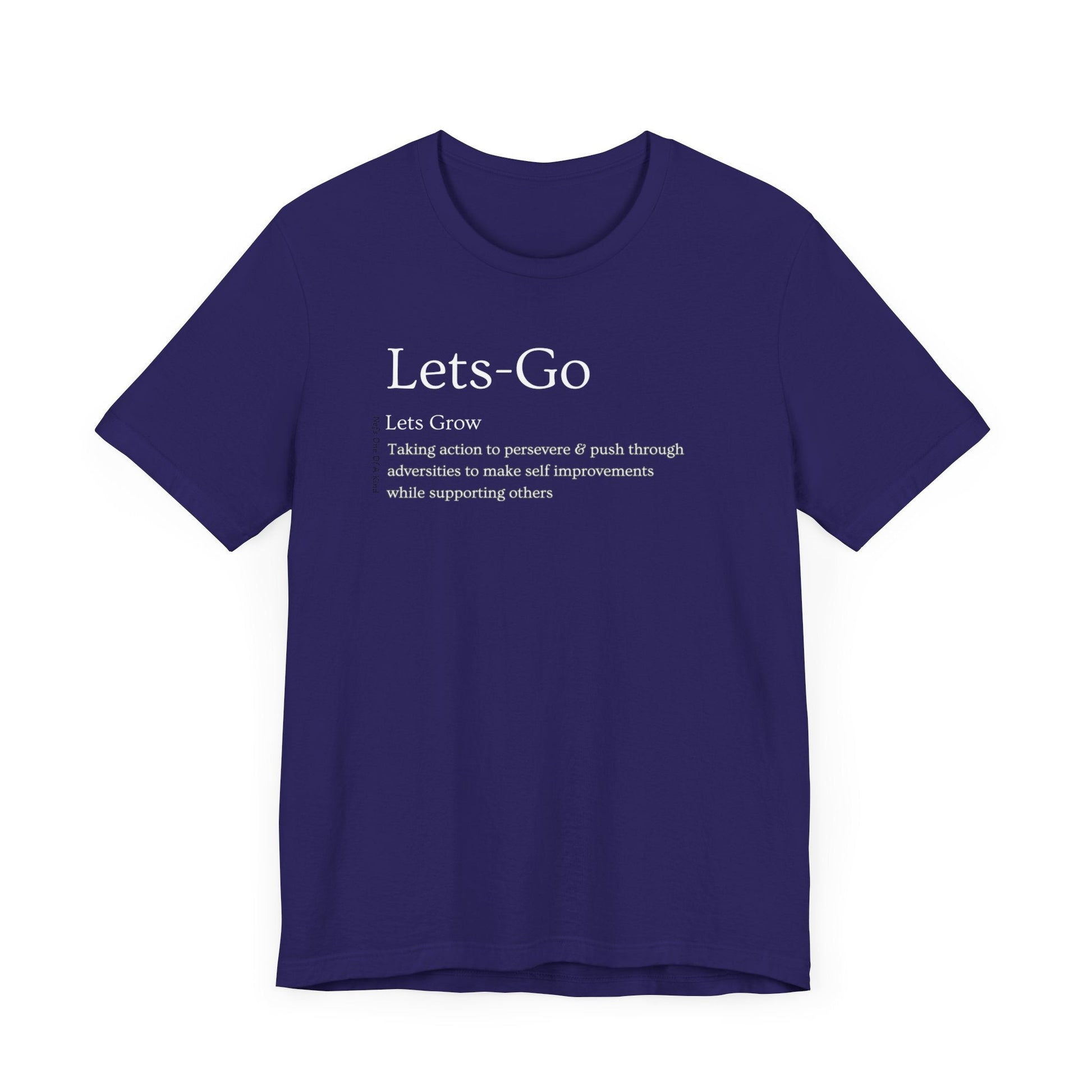 Unisex Let's Go Let's Grow Tee