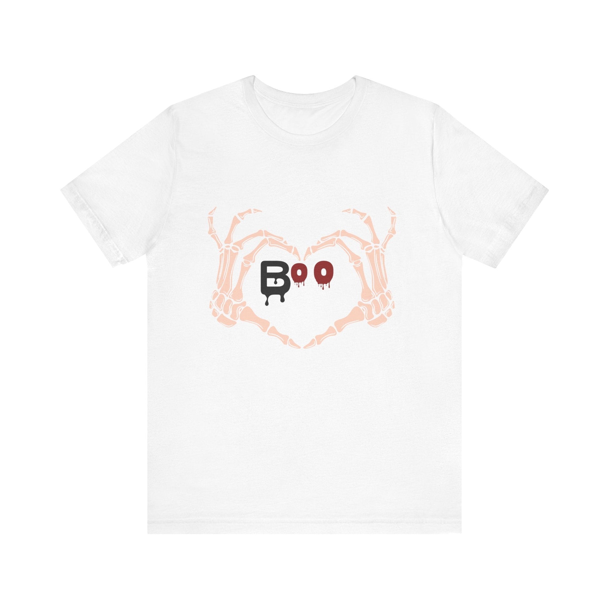 "Skeleton Love Boo" Unisex Jersey Short Sleeve Tee