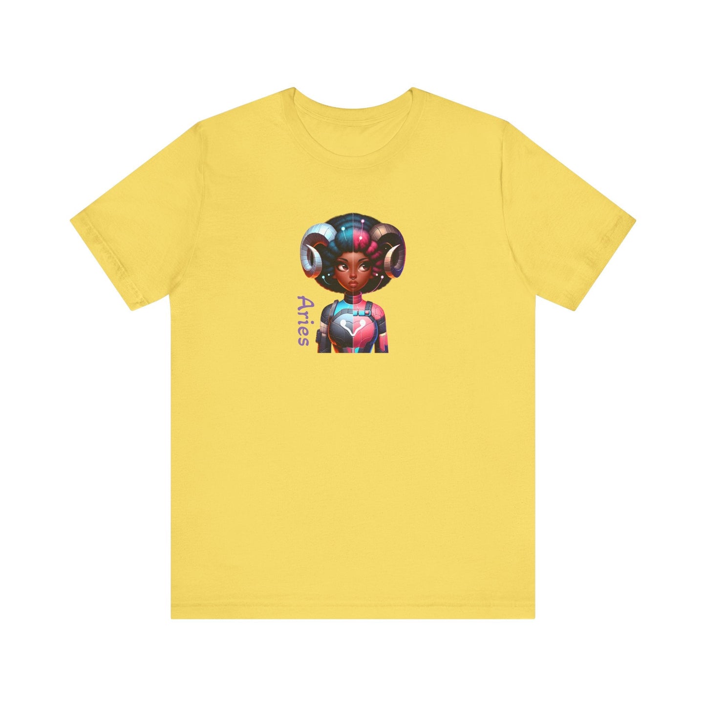 Aries AI Girl Short Sleeve Tee