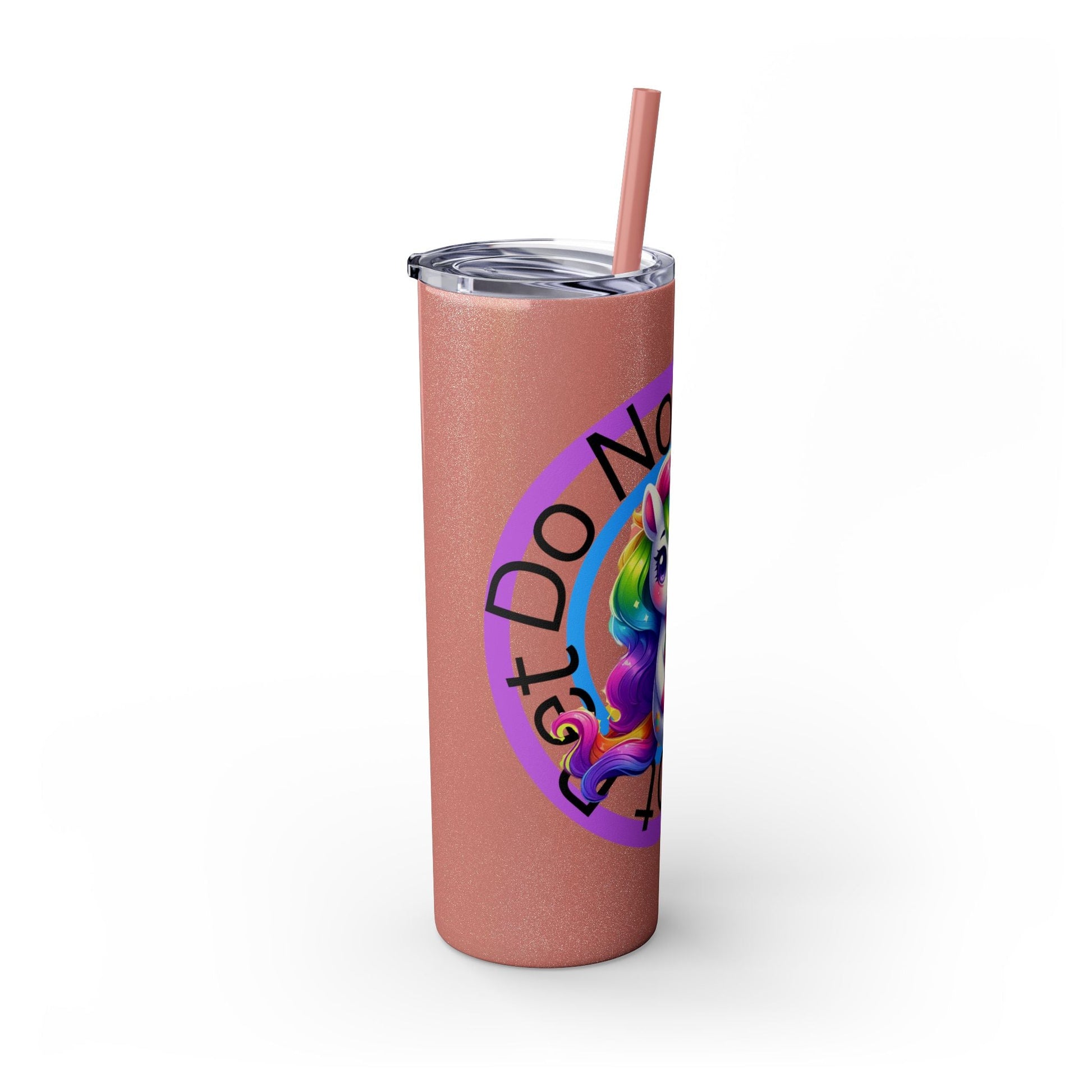 Feed Unicorn Skinny Tumbler