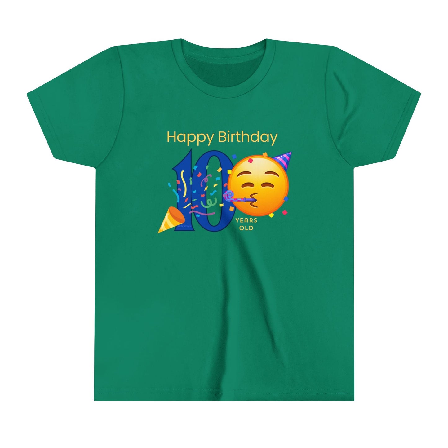 10th Birthday Party Emoji Tee