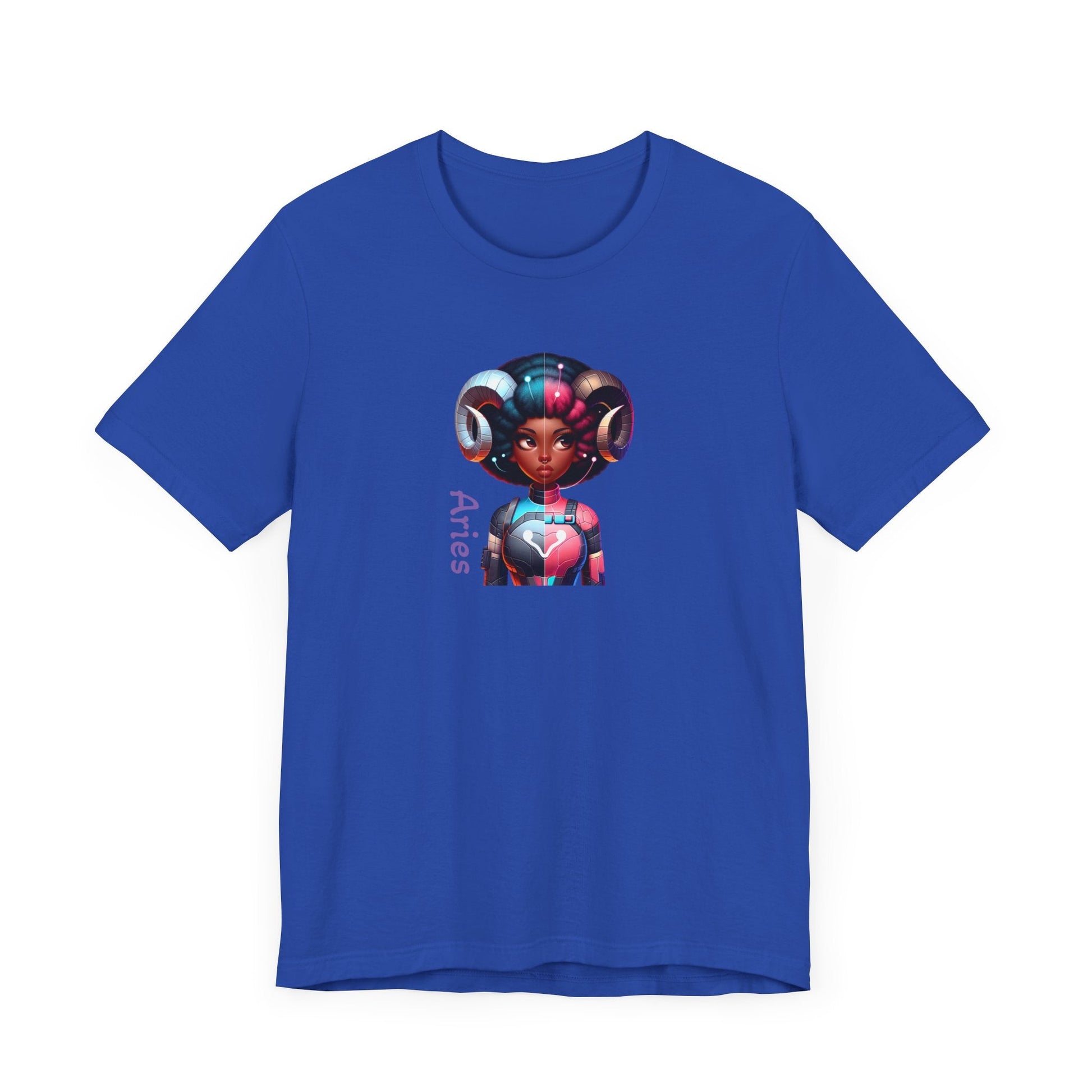 Aries AI Girl Short Sleeve Tee