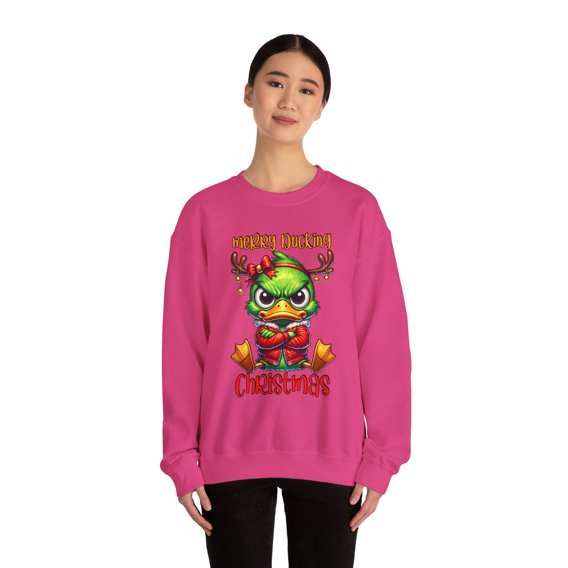 Merry Ducking Christmas Sweatshirt