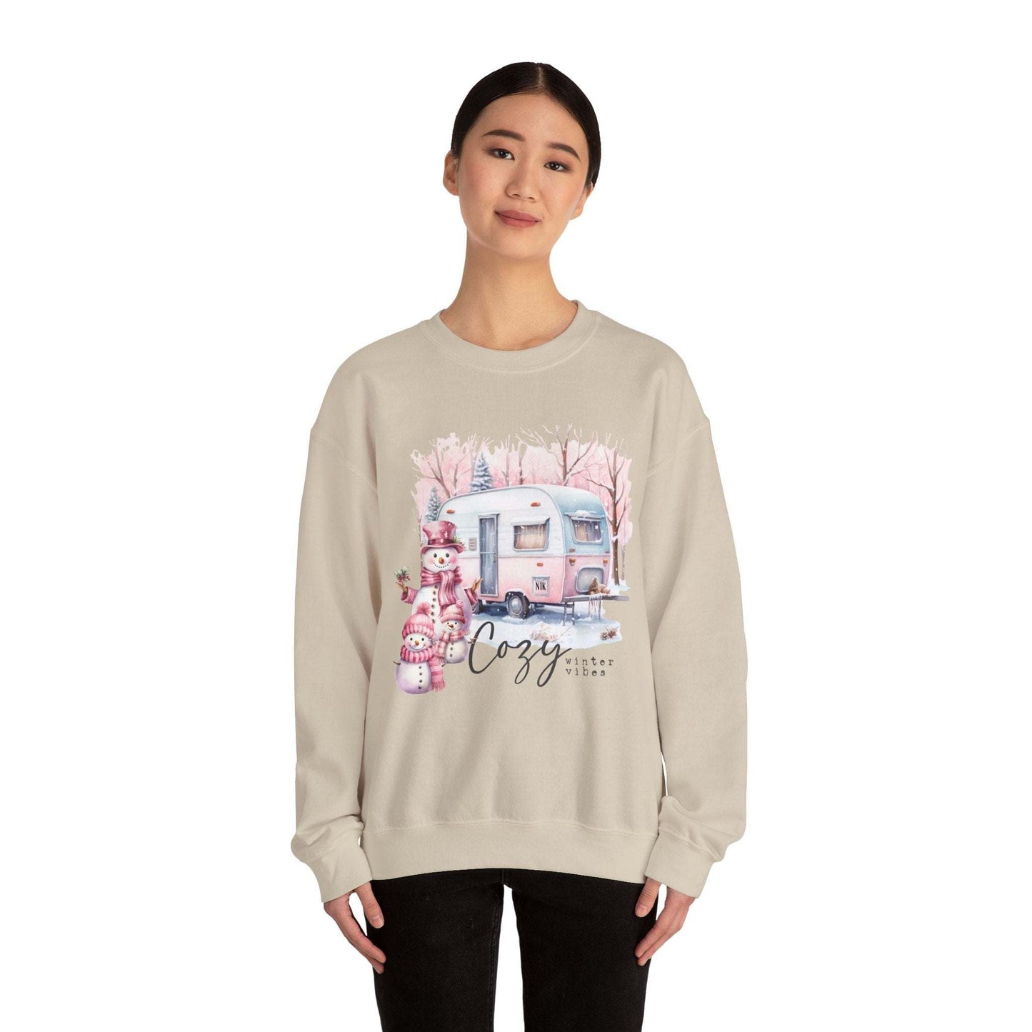 Cozy Winter Unisex Heavy Blend™ Crewneck Sweatshirt