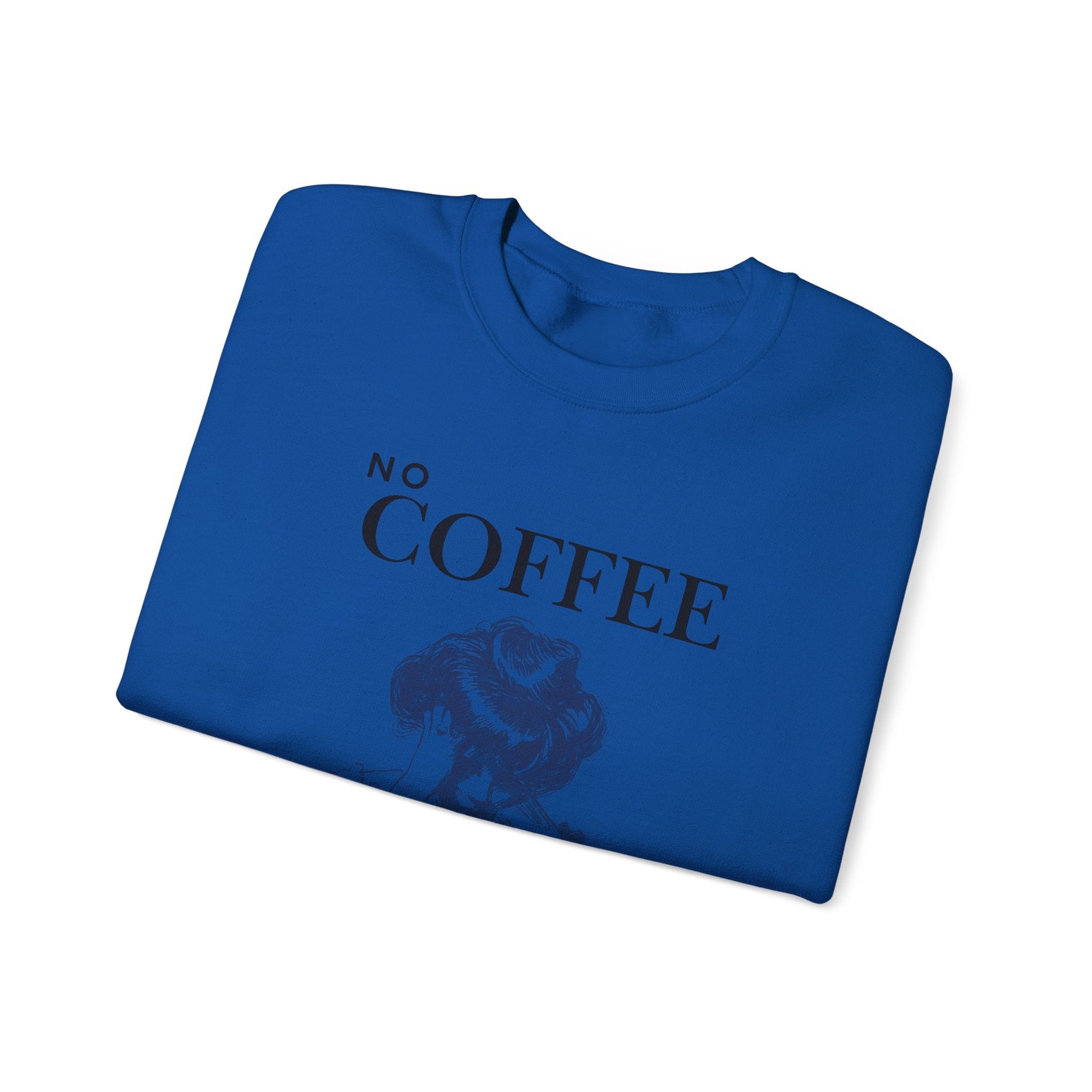 No Coffee No Conversation Unisex Heavy Blend™ Crewneck Sweatshirt