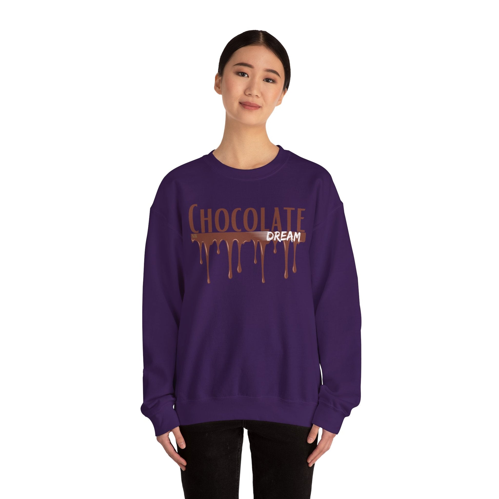 Chocolate Dream Unisex Heavy Blend™ Crewneck Sweatshirt