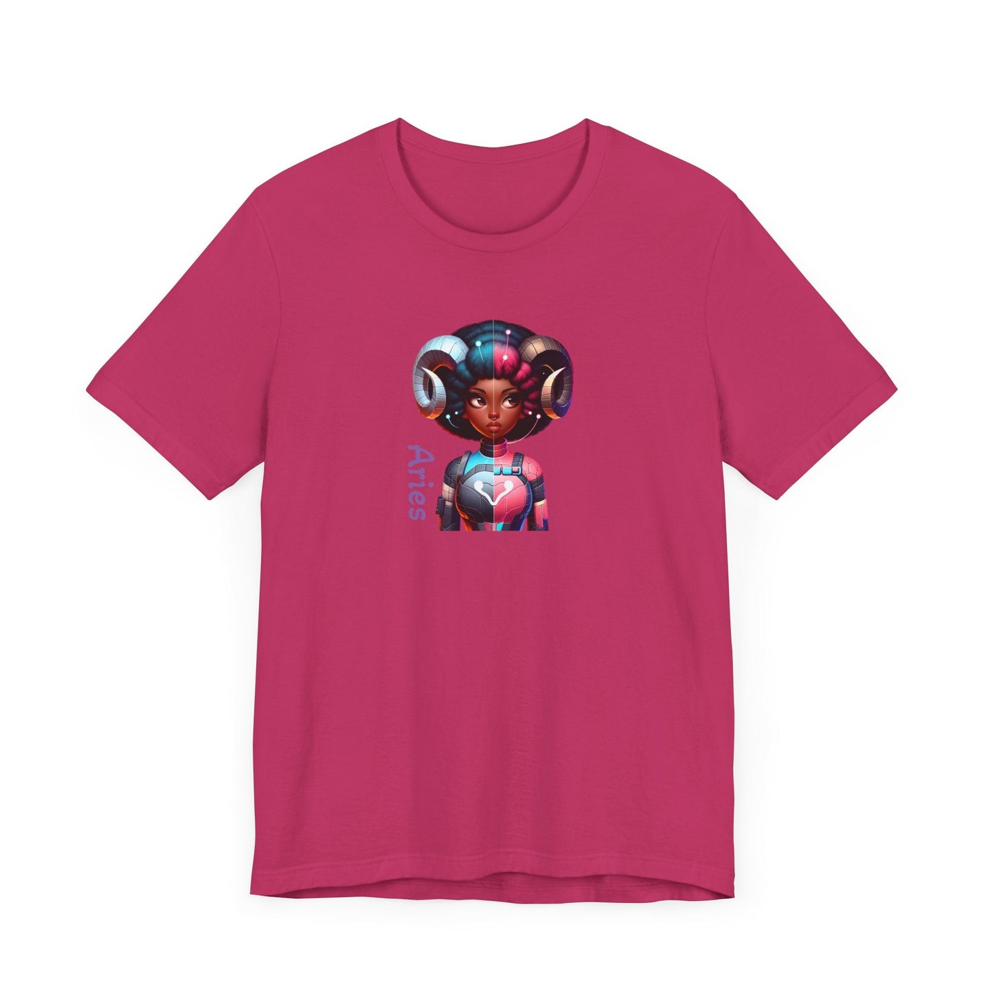 Aries AI Girl Short Sleeve Tee