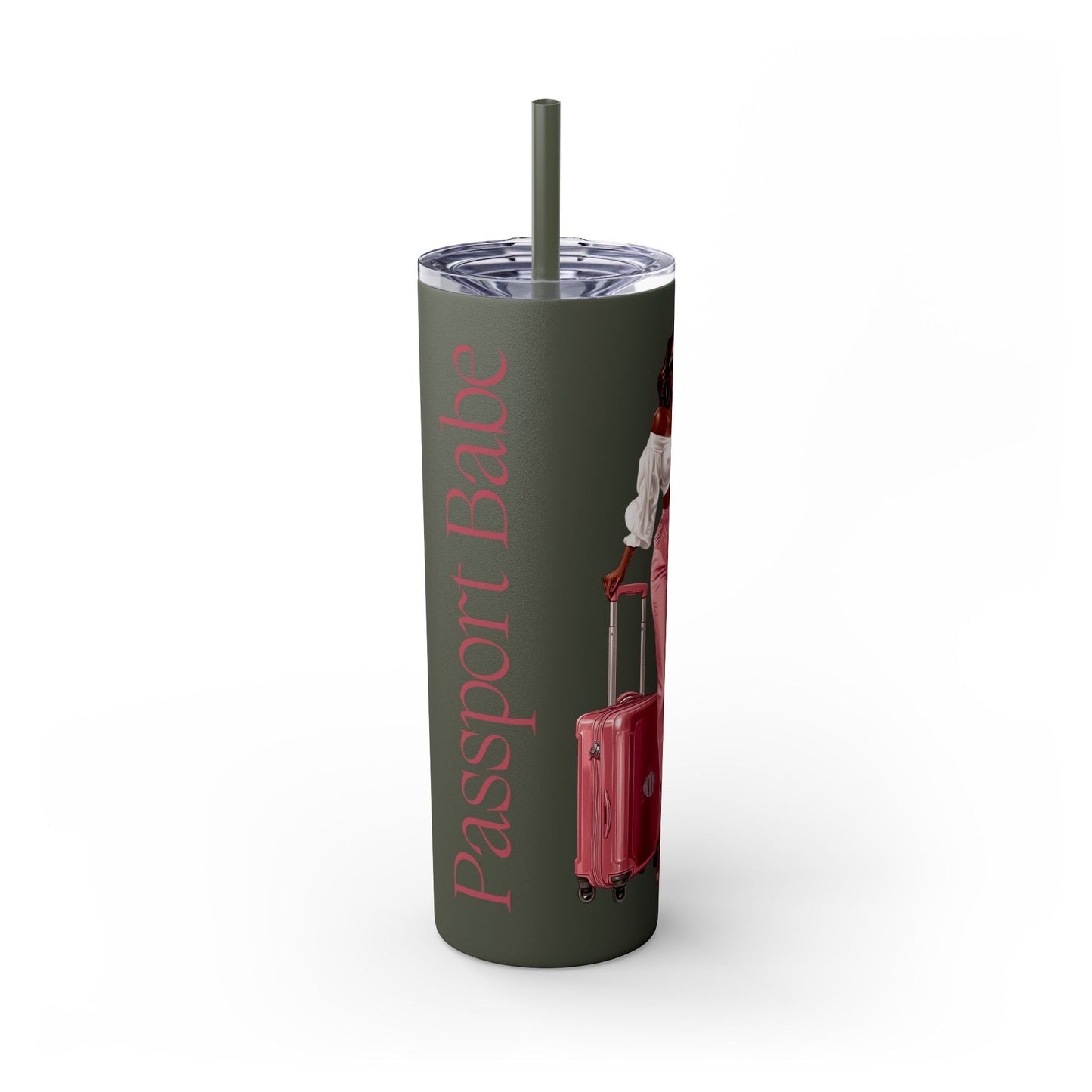 Passport Babe Skinny Tumbler