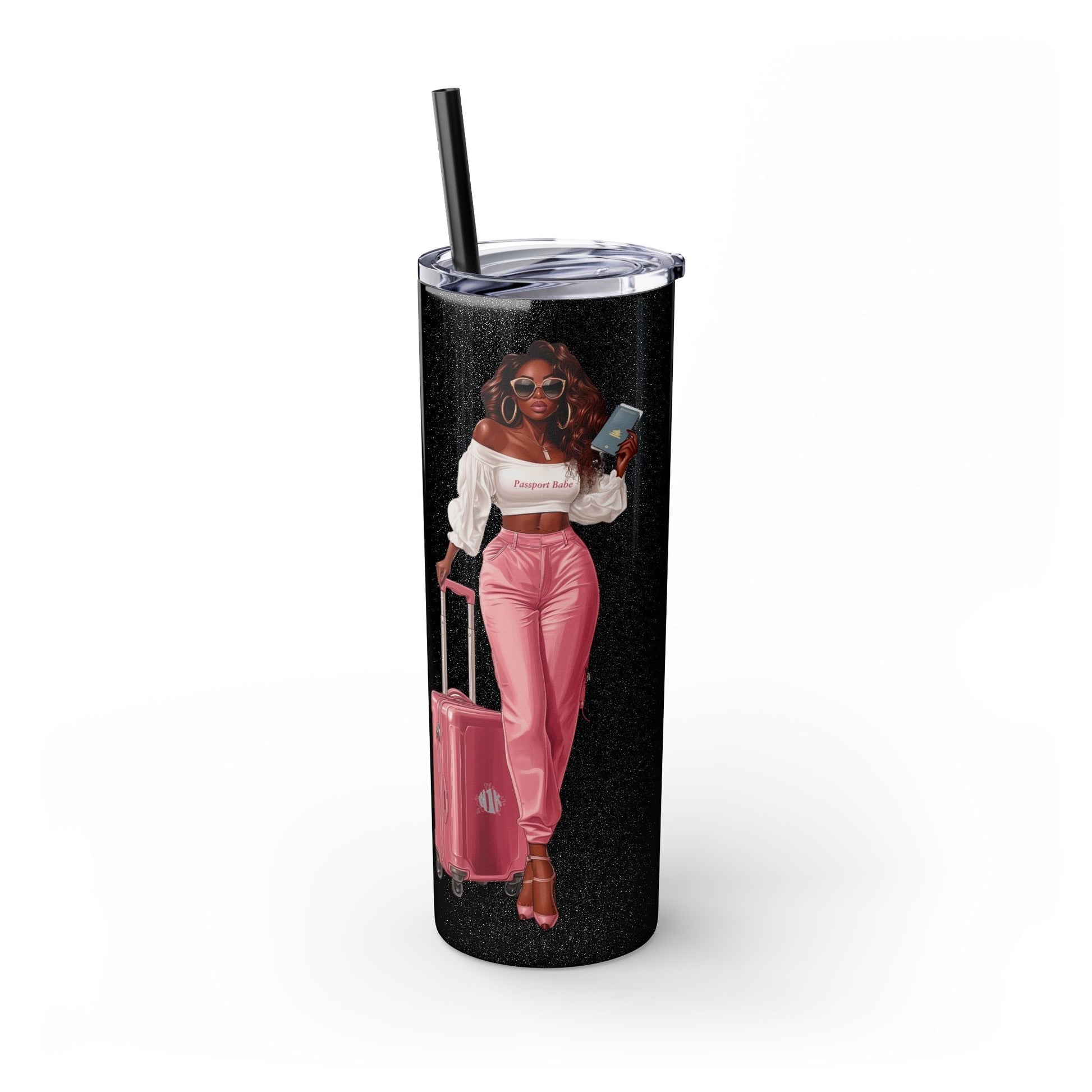 Passport Babe Skinny Tumbler