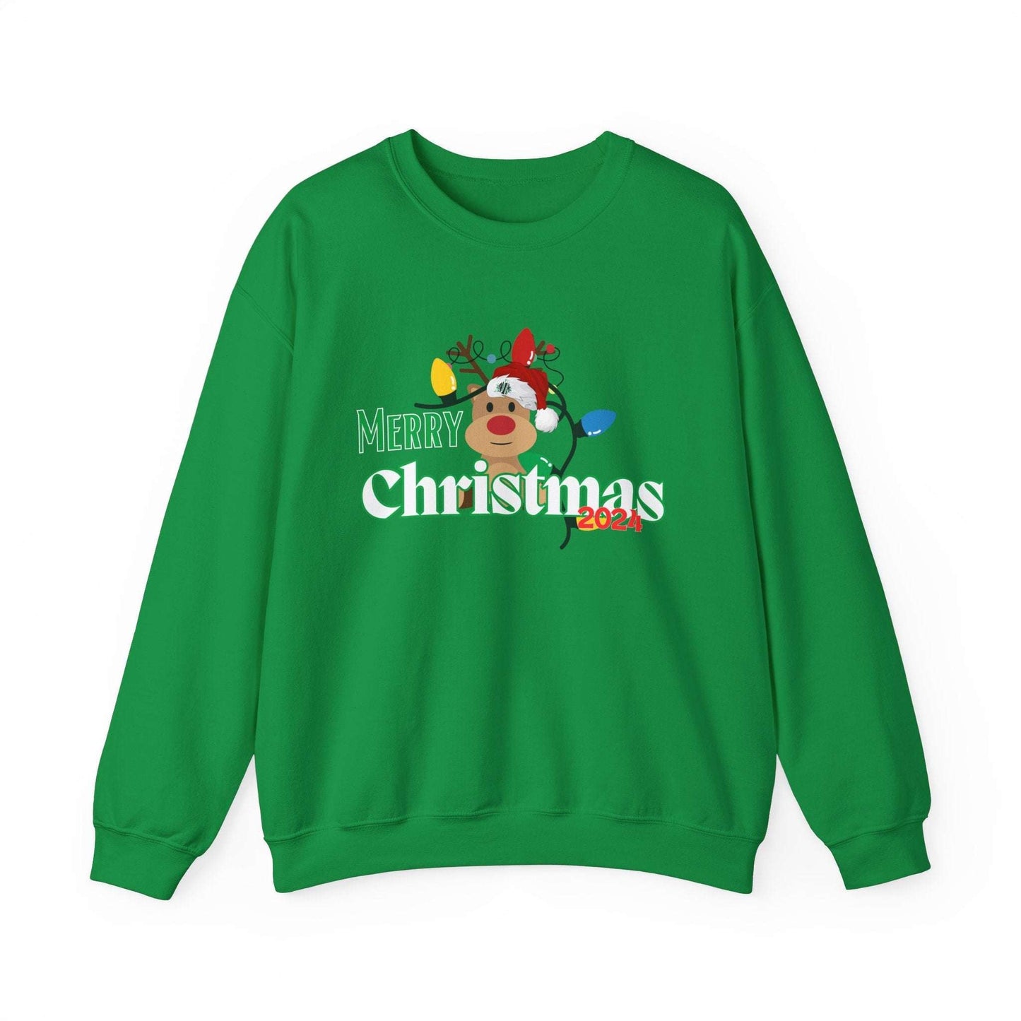 Merry Christmas 2024 Unisex Heavy Blend™ Crewneck Sweatshirt