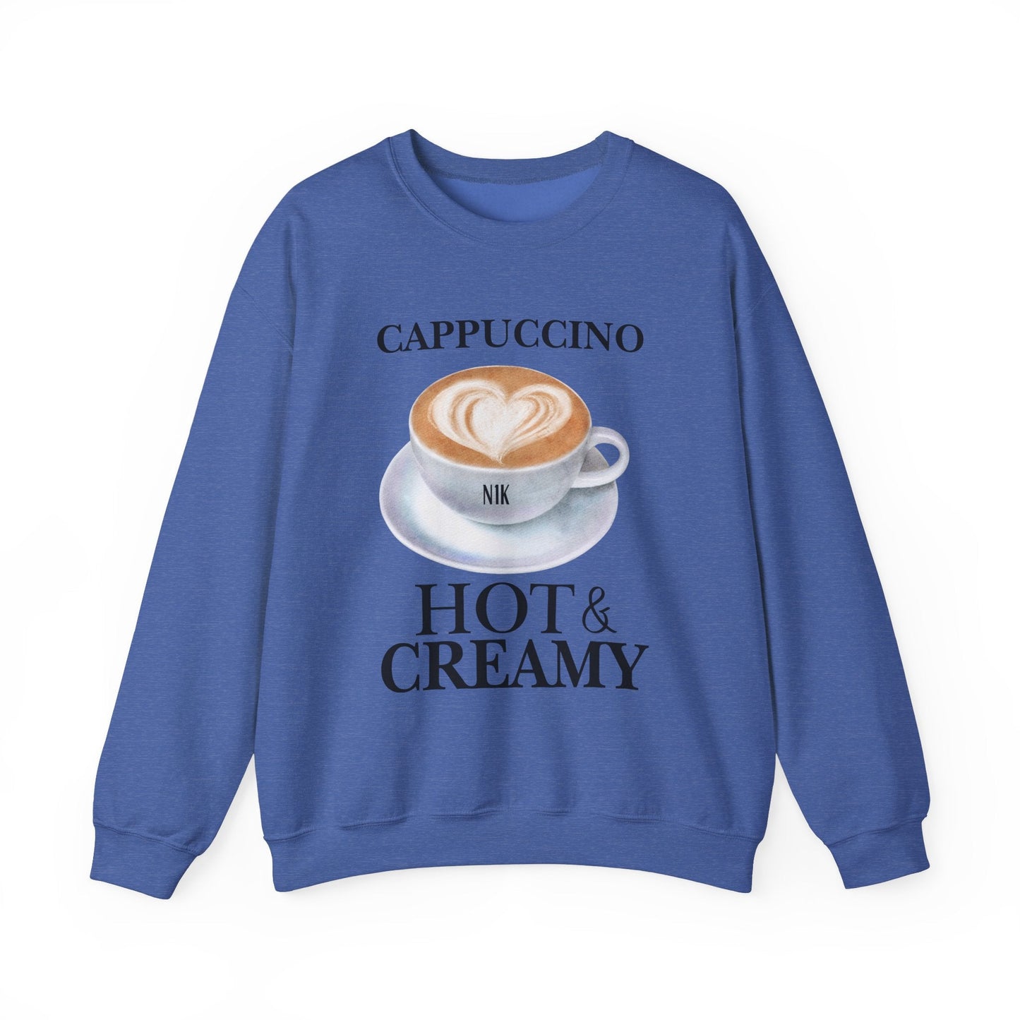 Creamy Sweatshirt Unisex Heavy Blend™ Crewneck Sweatshirt Cappuccino Hot