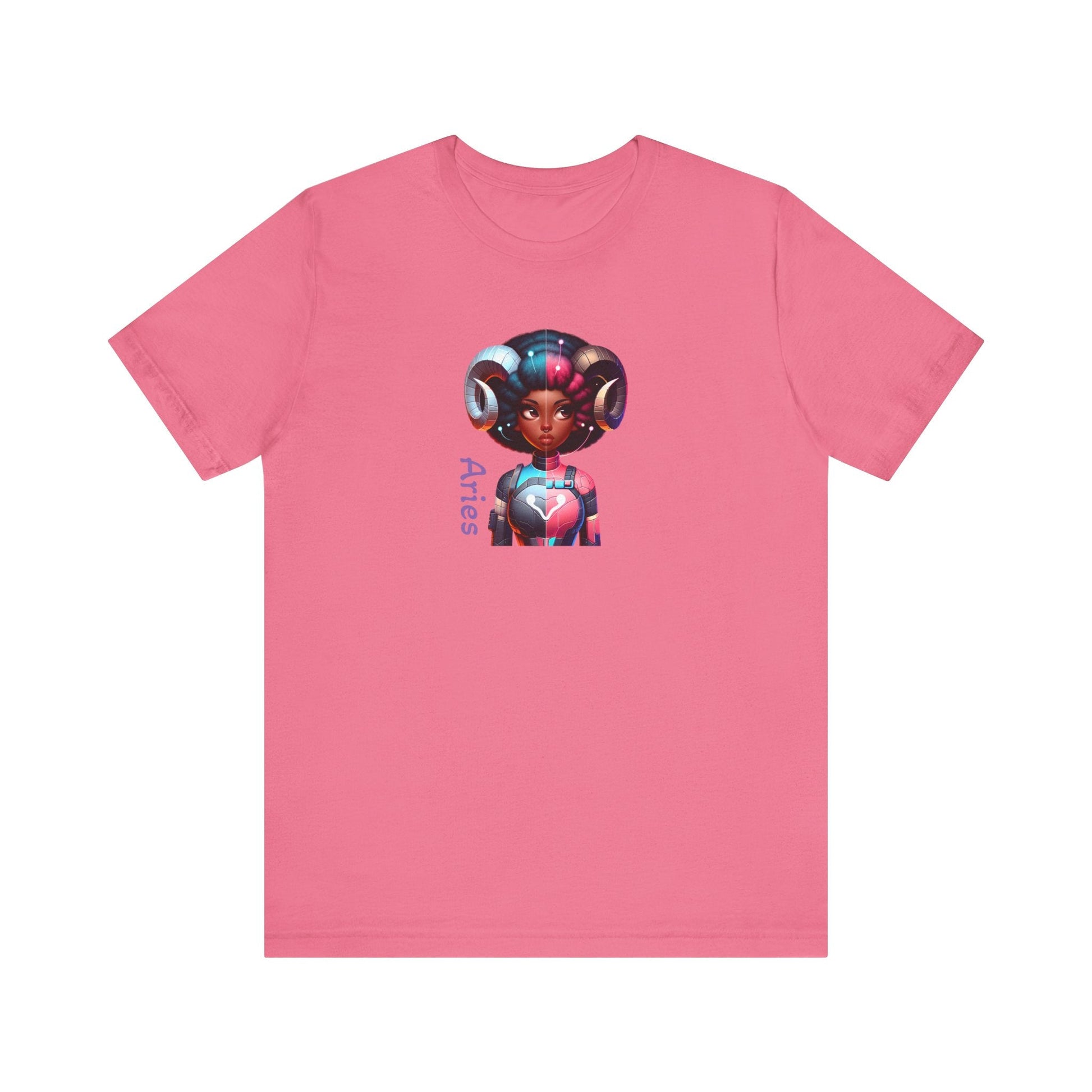 Aries AI Girl Short Sleeve Tee