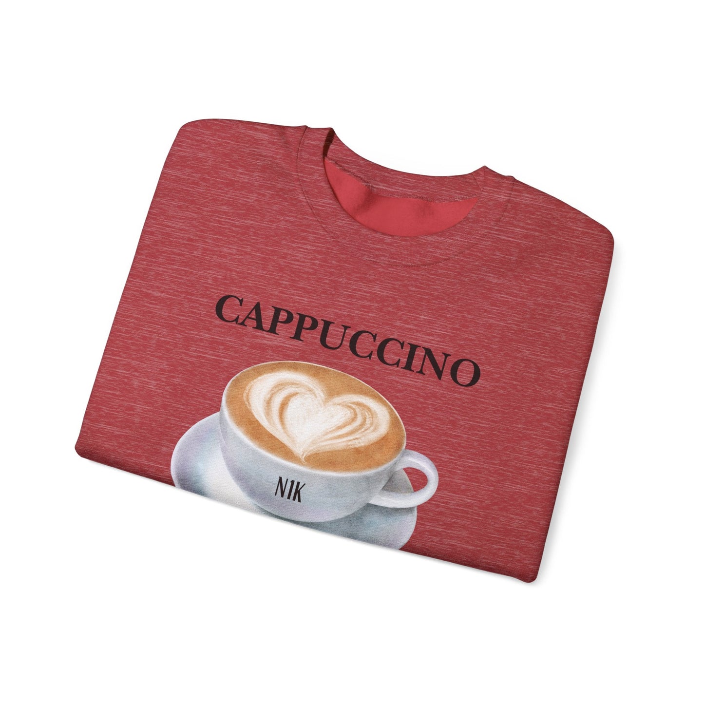 Creamy Sweatshirt Unisex Heavy Blend™ Crewneck Sweatshirt Cappuccino Hot