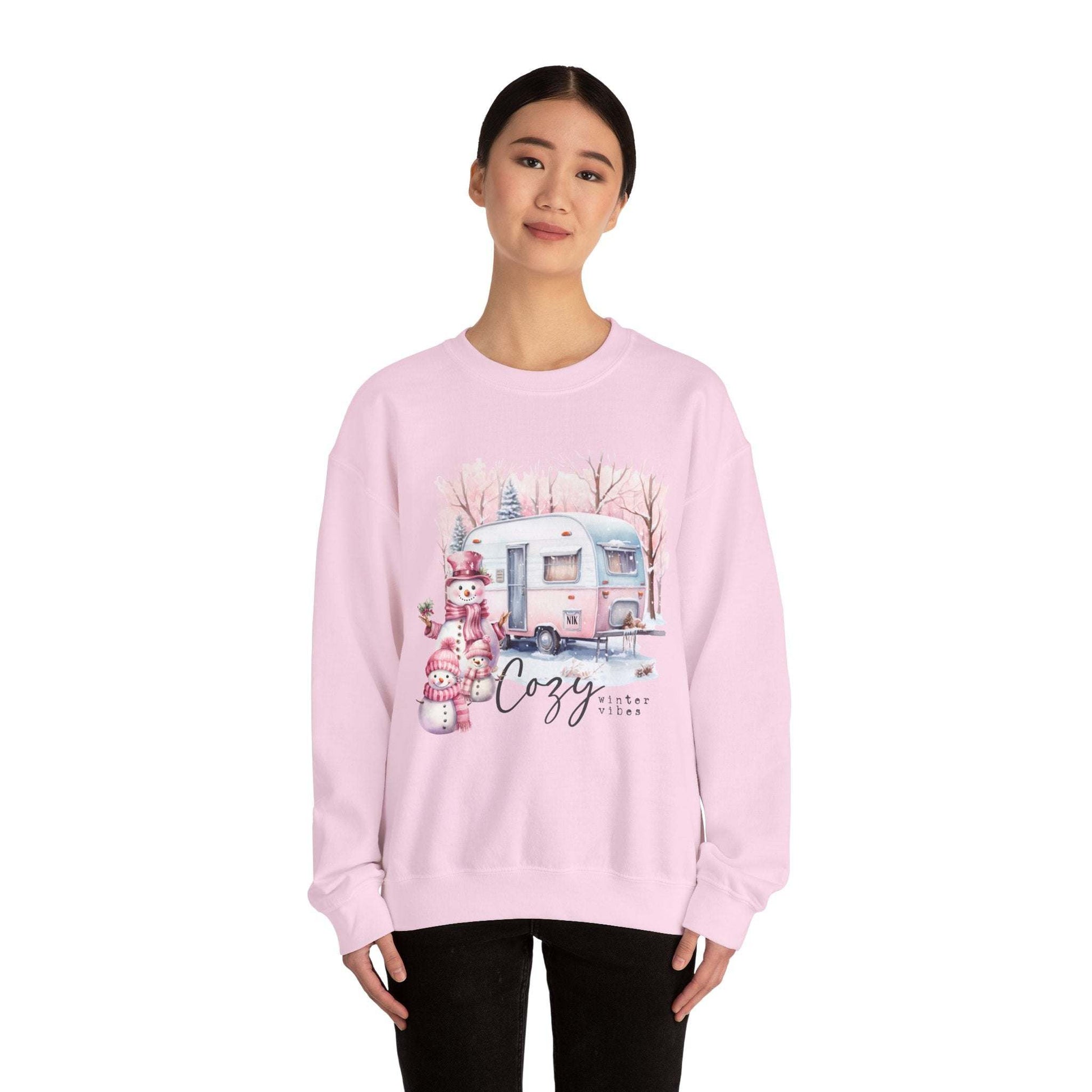 Cozy Winter Unisex Heavy Blend™ Crewneck Sweatshirt