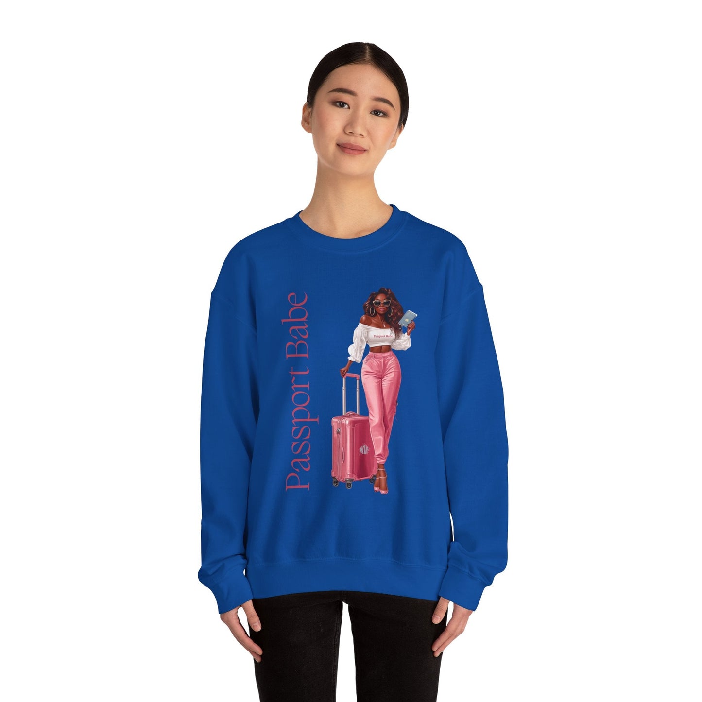 Passport Babe Heavy Blend™ Crewneck Sweatshirt