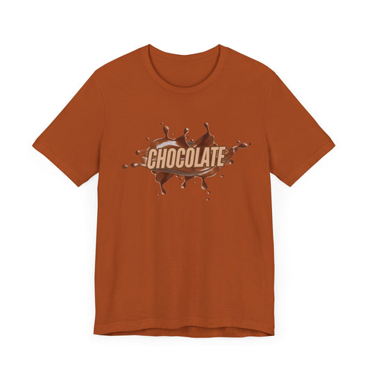 Chocolate Unisex Short Sleeve Tee