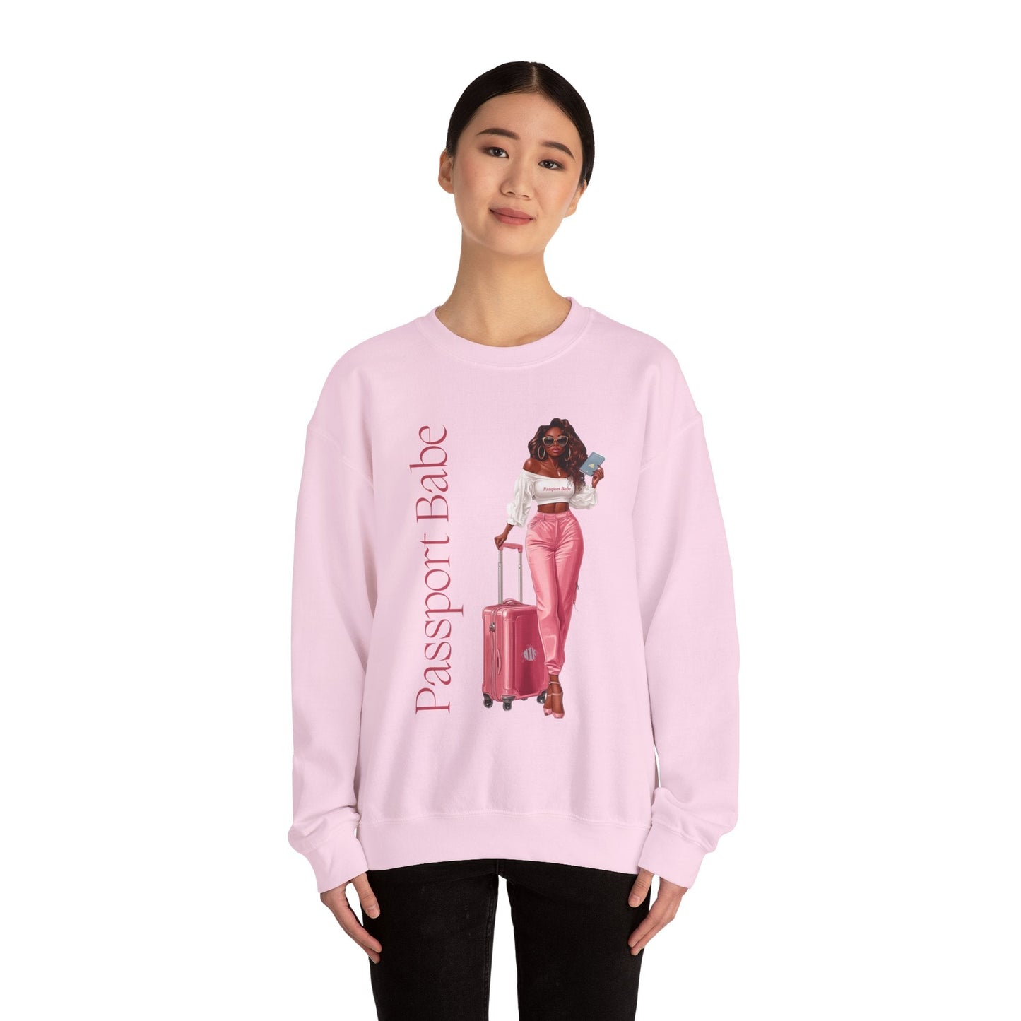 Passport Babe Heavy Blend™ Crewneck Sweatshirt