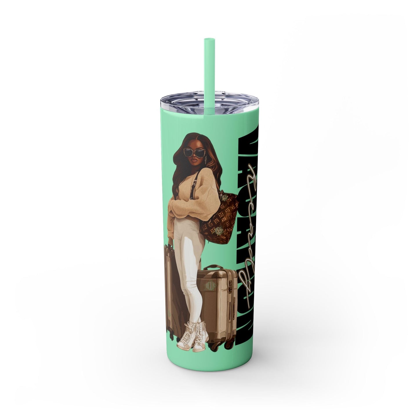 Vacation Ready Skinny Tumbler