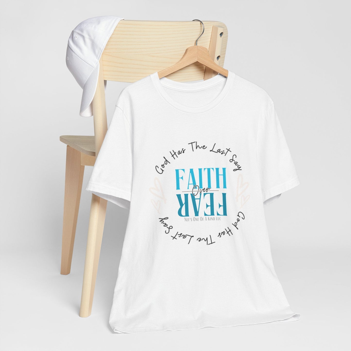 Faith over Fear Unisex Short Sleeve Tee