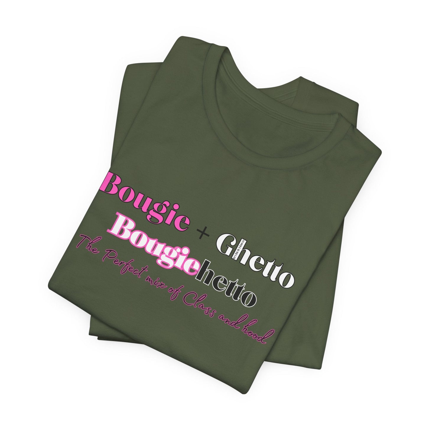 Bougie + Ghetto Unisex Jersey Short Sleeve Tee