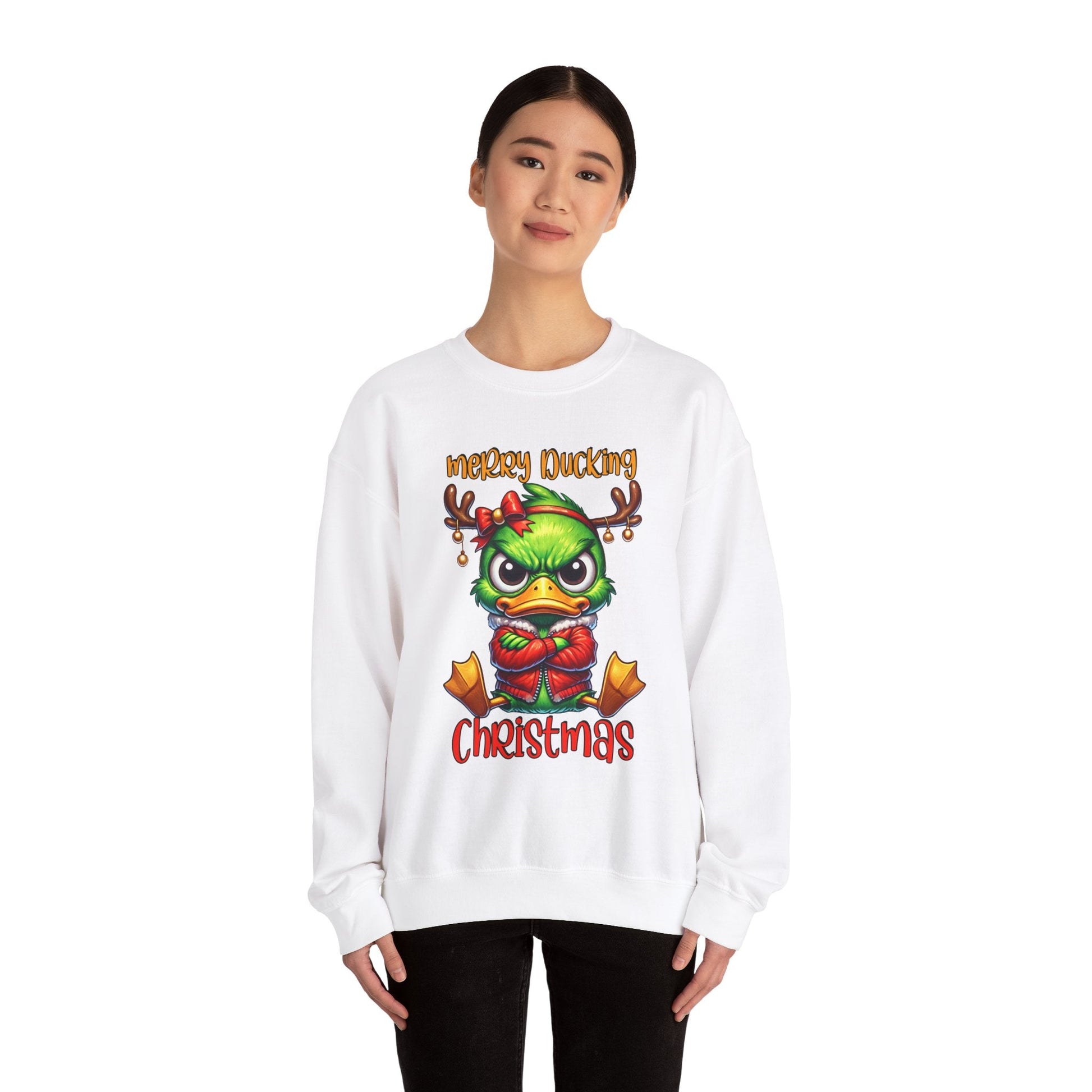 Merry Ducking Christmas Sweatshirt