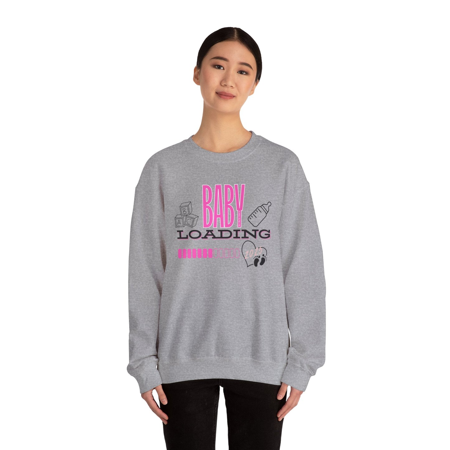 Baby Loading 2025 Unisex Heavy Blend™ Crewneck Sweatshirt