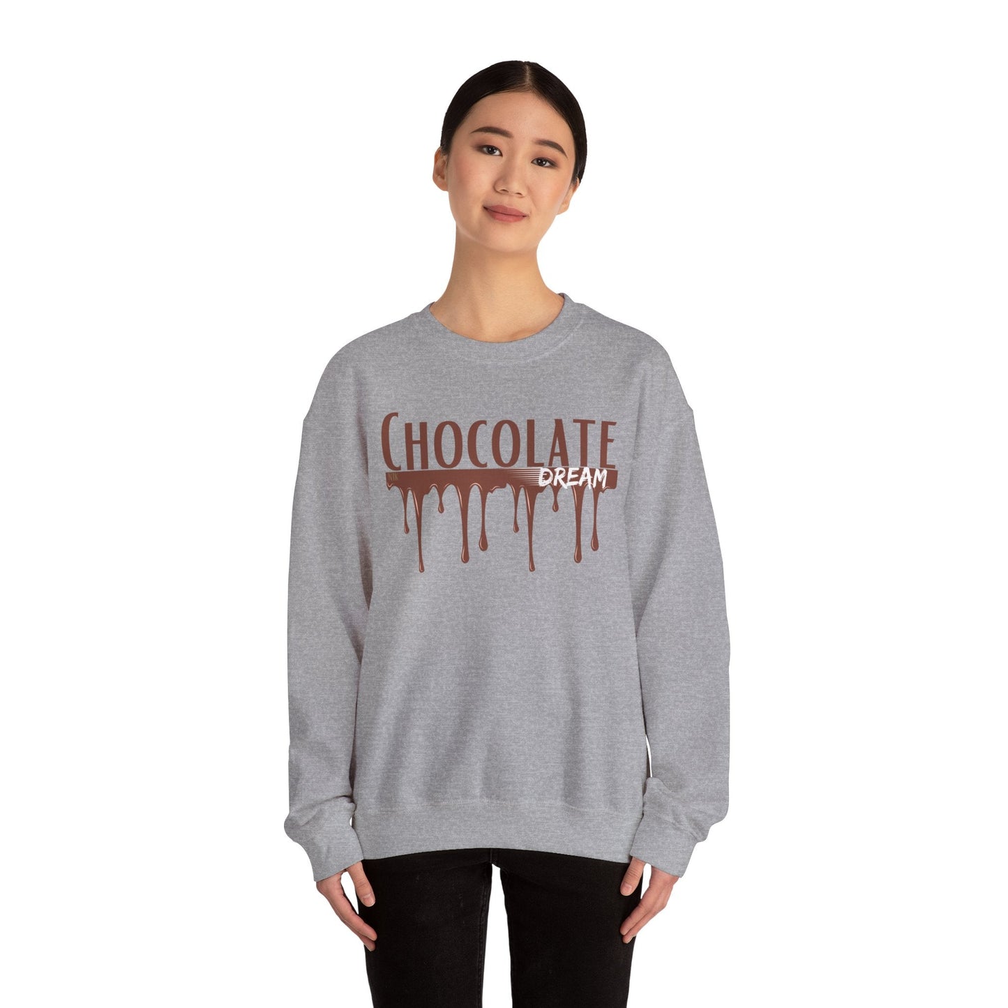 Chocolate Dream Unisex Heavy Blend™ Crewneck Sweatshirt