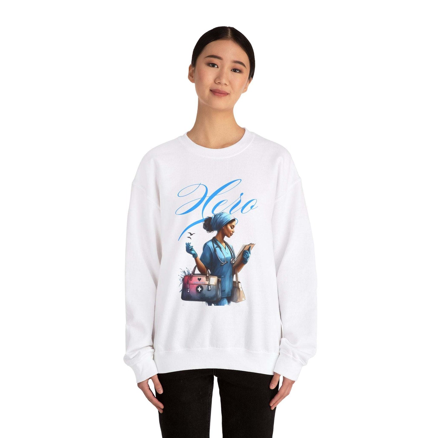 Nurse Hope Unisex Heavy Blend™ Crewneck Sweatshirt