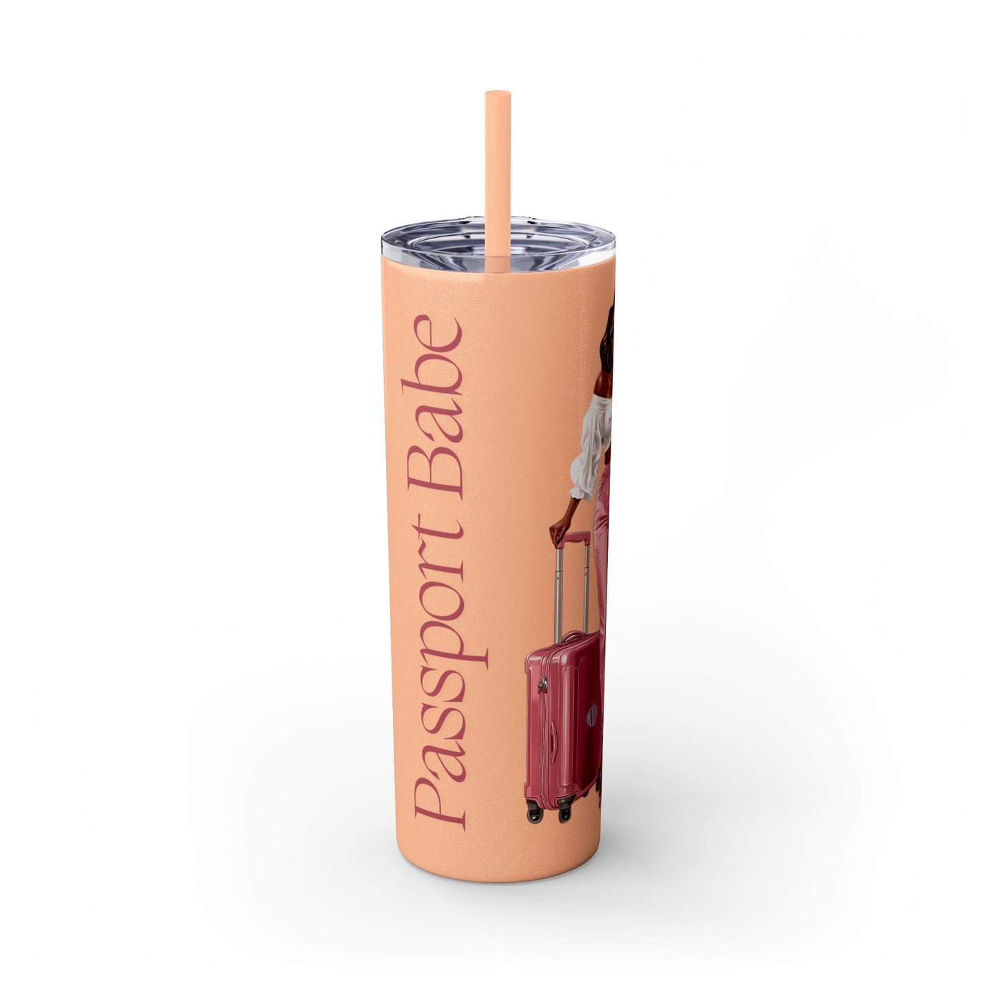 Passport Babe Skinny Tumbler