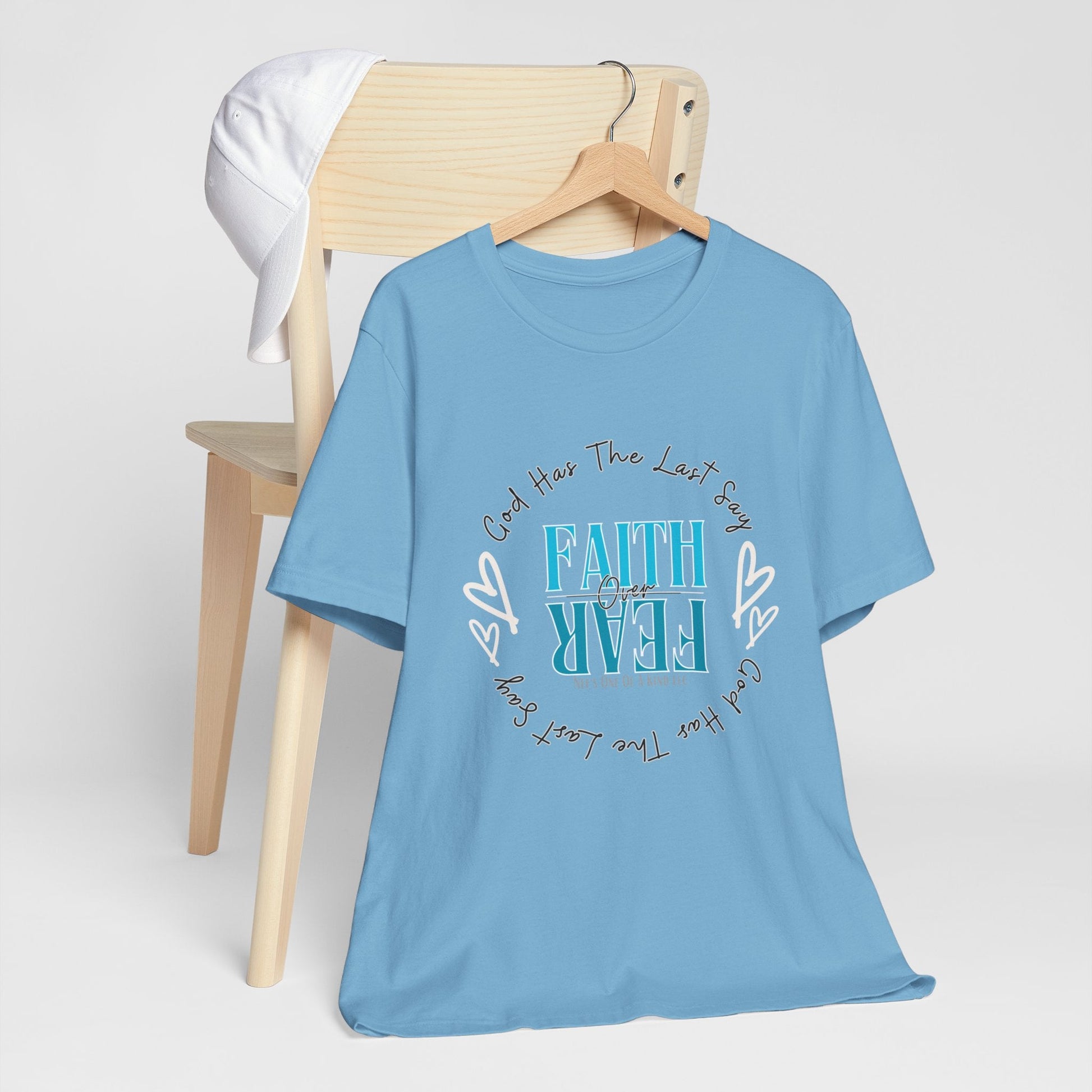 Faith over Fear Unisex Short Sleeve Tee