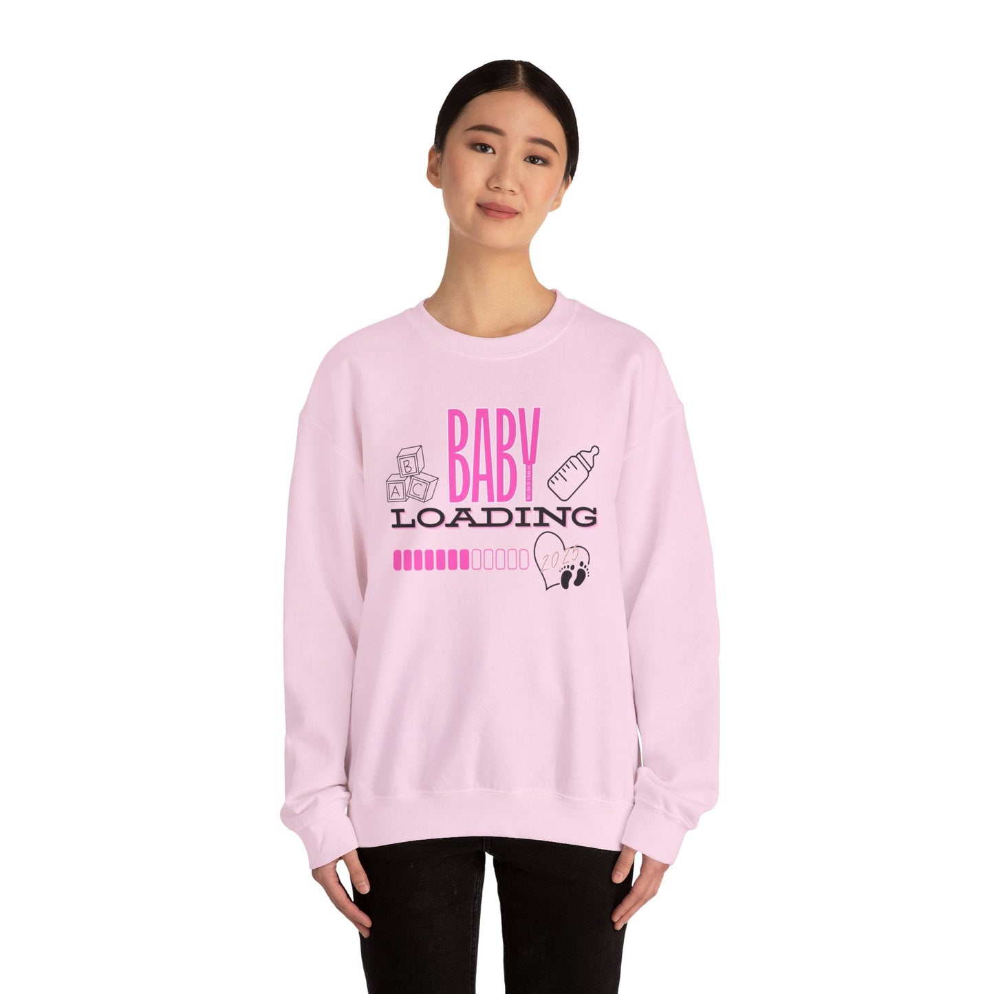 Baby Loading 2025 Unisex Heavy Blend™ Crewneck Sweatshirt