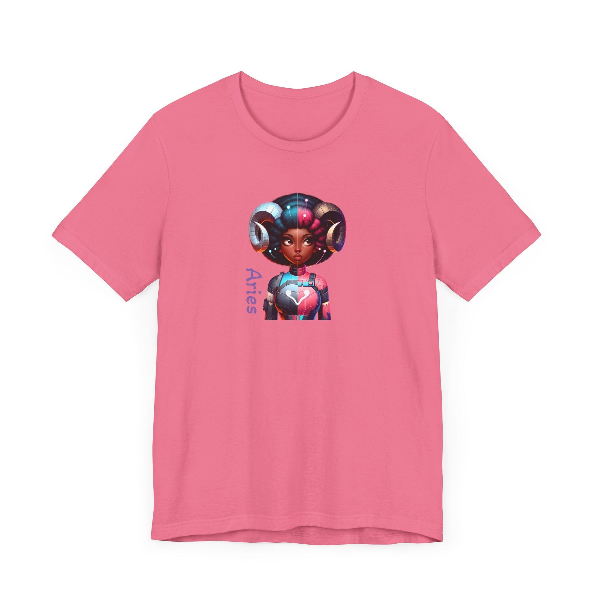 Aries AI Girl Short Sleeve Tee