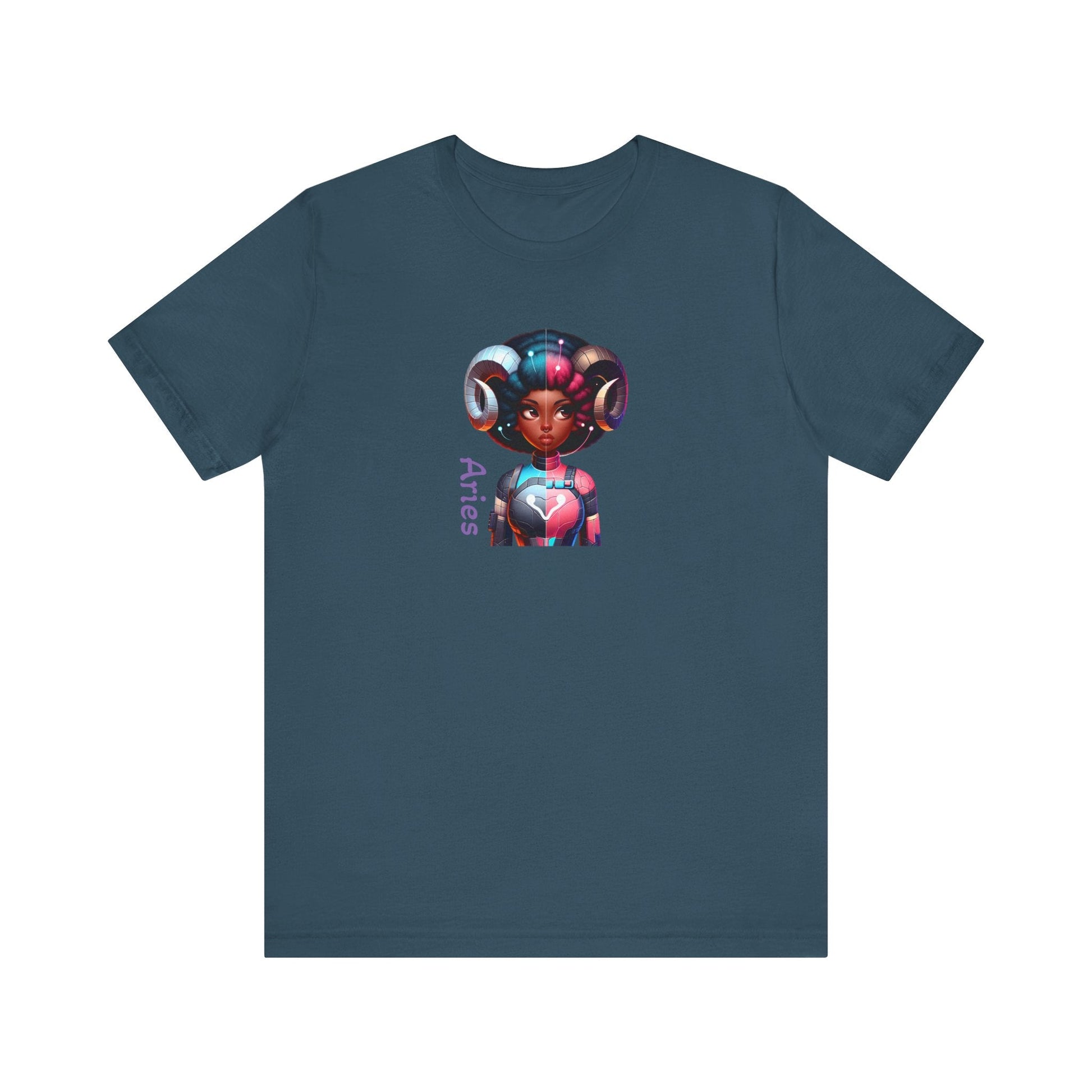 Aries AI Girl Short Sleeve Tee