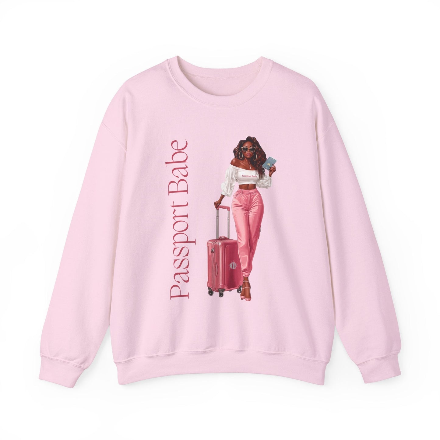 Passport Babe Heavy Blend™ Crewneck Sweatshirt