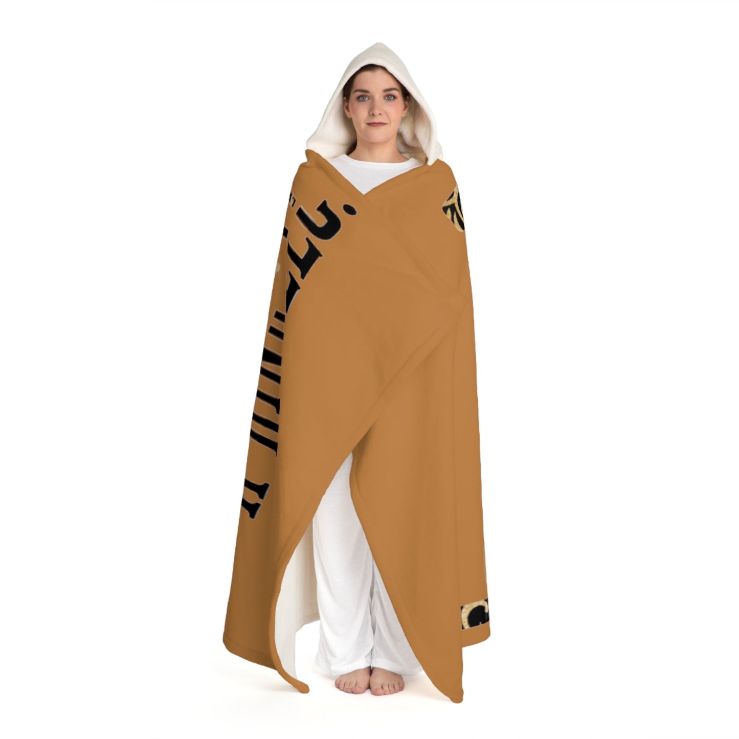 Legendary Hooded Sherpa Fleece Blanket