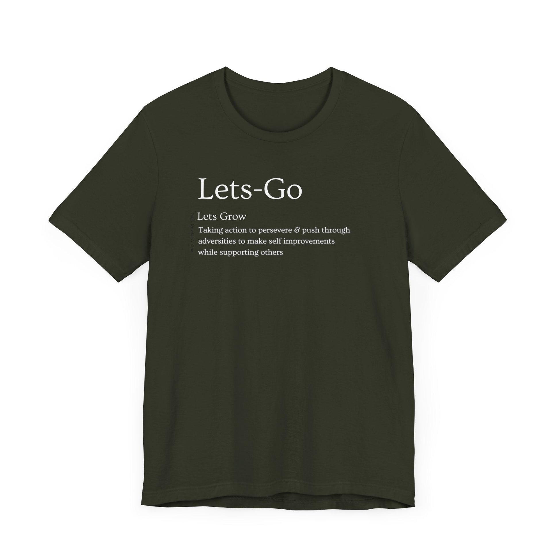 Unisex Let's Go Let's Grow Tee