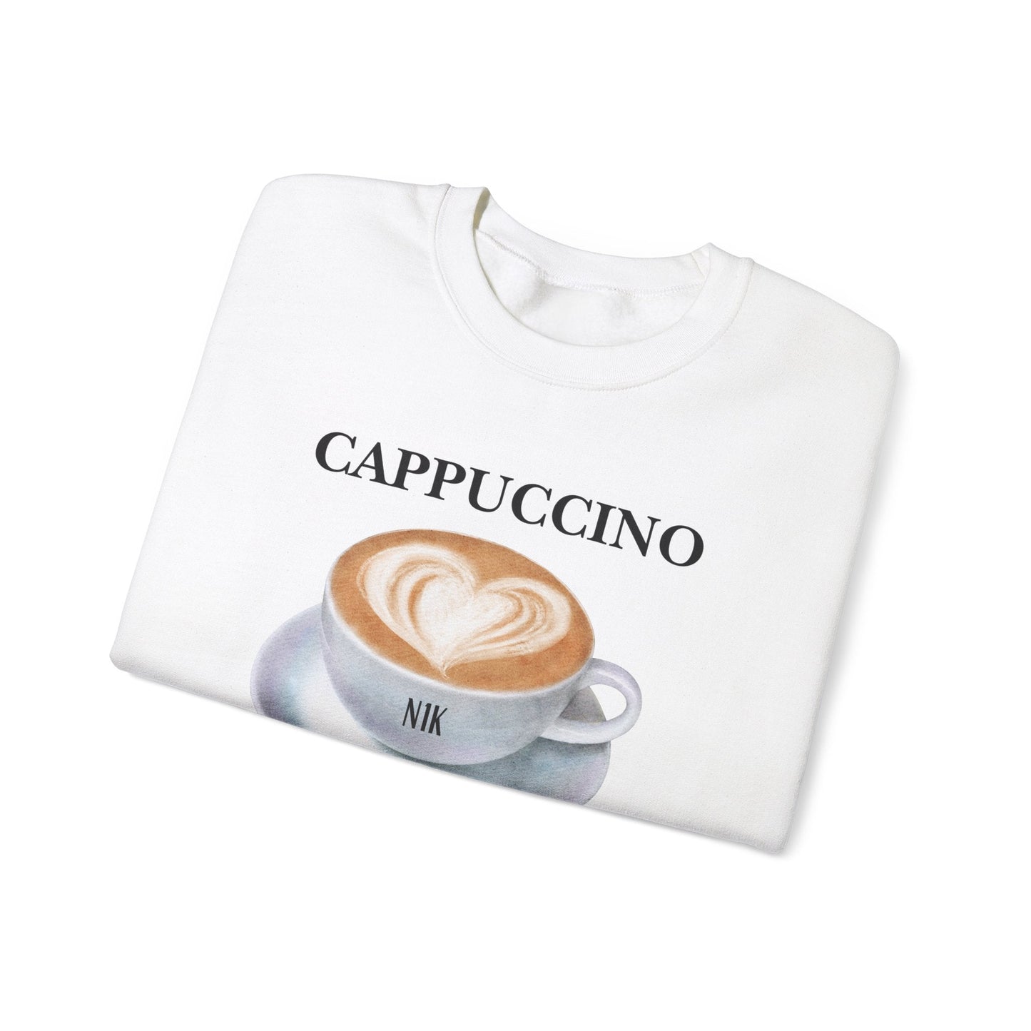 Creamy Sweatshirt Unisex Heavy Blend™ Crewneck Sweatshirt Cappuccino Hot