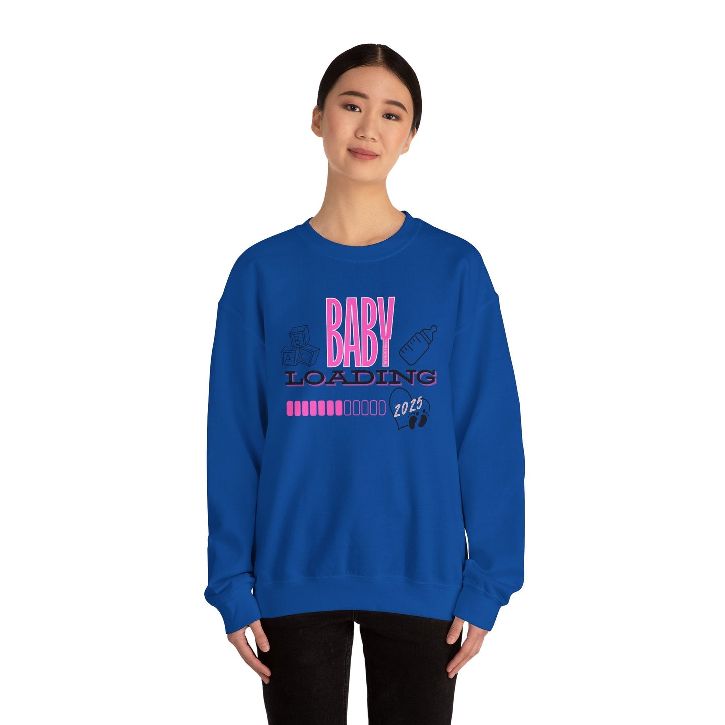 Baby Loading 2025 Unisex Heavy Blend™ Crewneck Sweatshirt