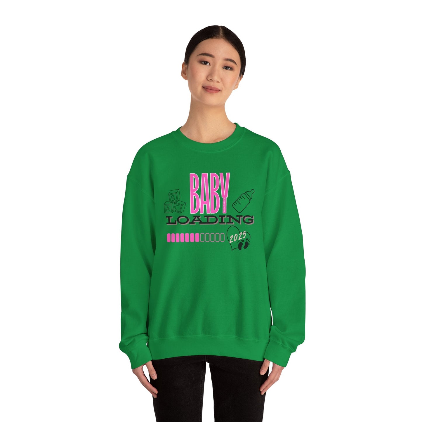 Baby Loading 2025 Unisex Heavy Blend™ Crewneck Sweatshirt