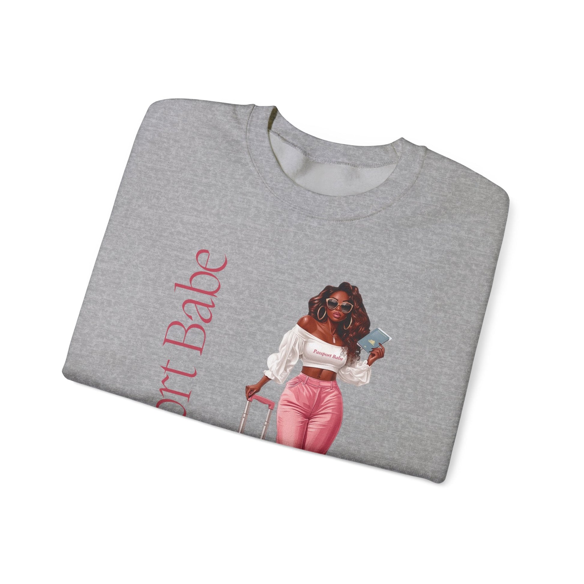 Passport Babe Heavy Blend™ Crewneck Sweatshirt