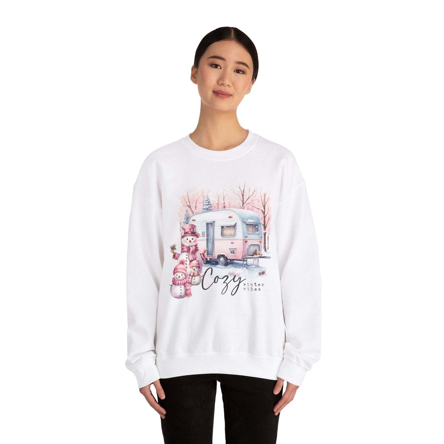 Cozy Winter Unisex Heavy Blend™ Crewneck Sweatshirt