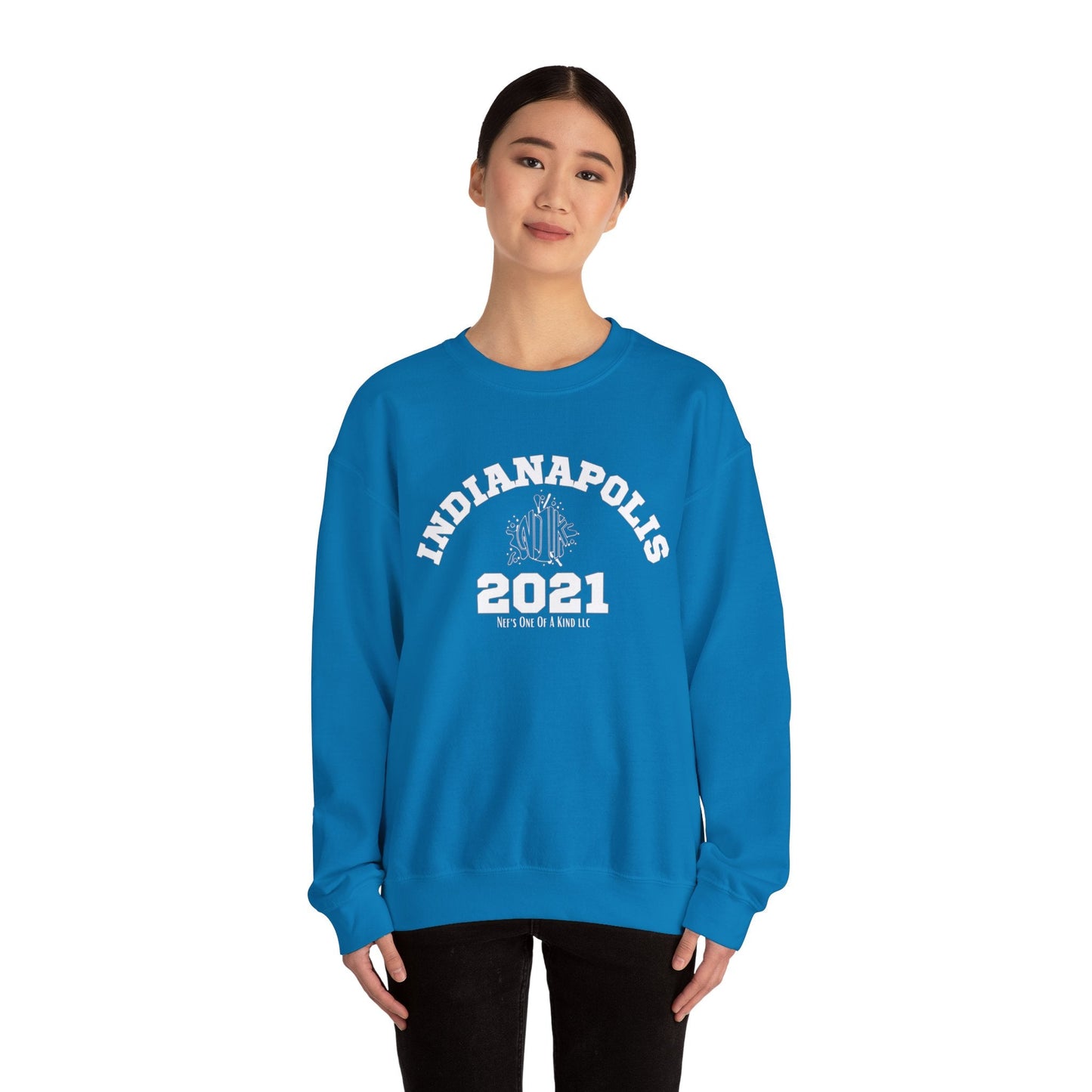 Indianapolis 2021 Unisex Heavy Blend™ Crewneck Sweatshirt