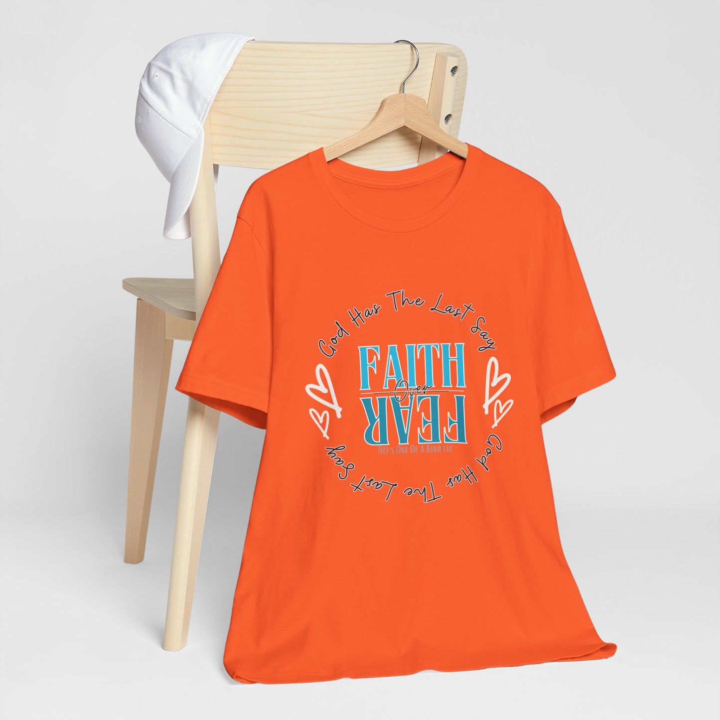 Faith over Fear Unisex Short Sleeve Tee