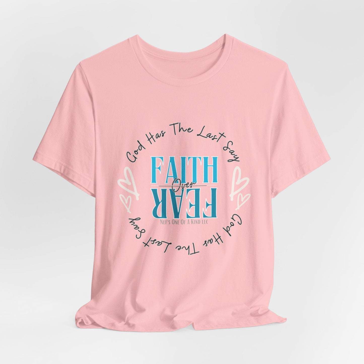 Faith over Fear Unisex Short Sleeve Tee