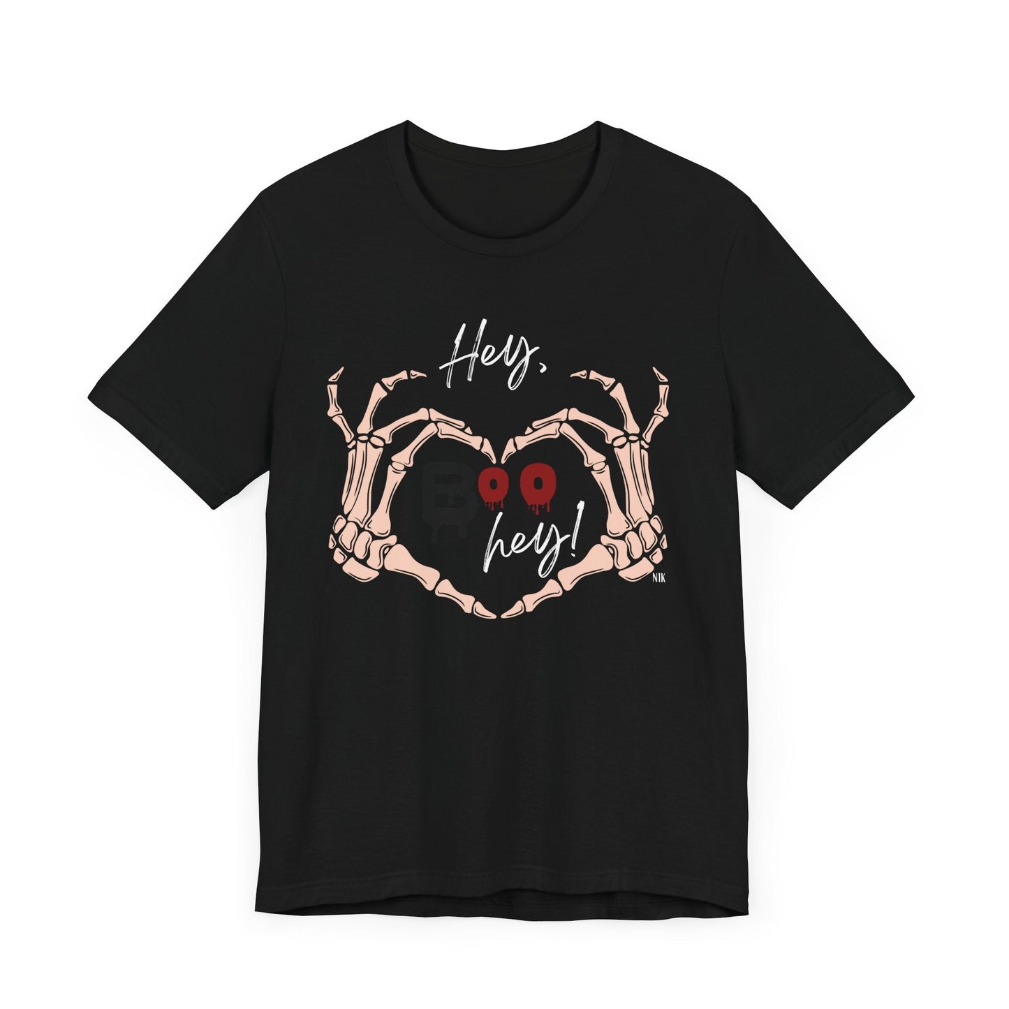 "Skeleton Love Boo" Unisex Jersey Short Sleeve Tee