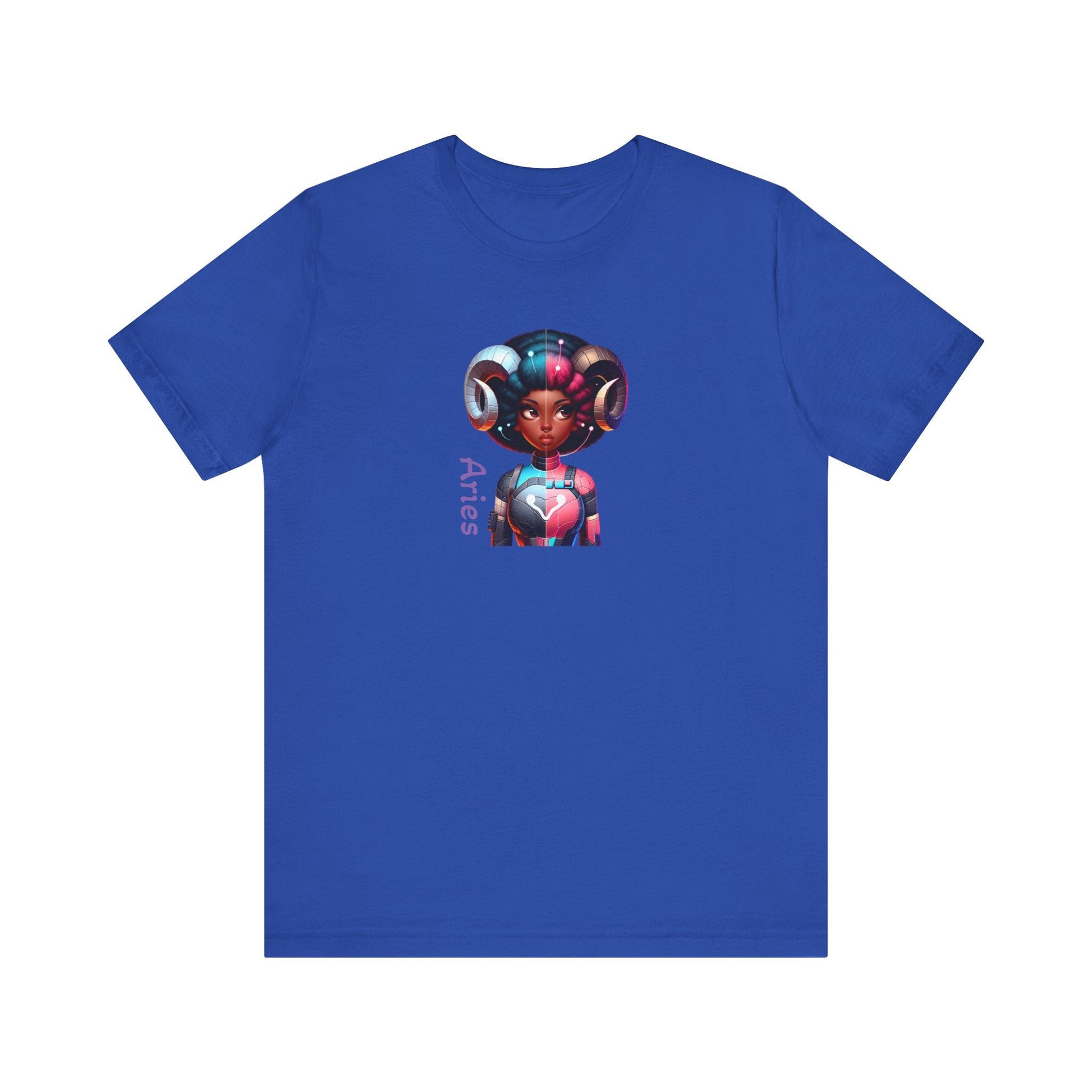 Aries AI Girl Short Sleeve Tee