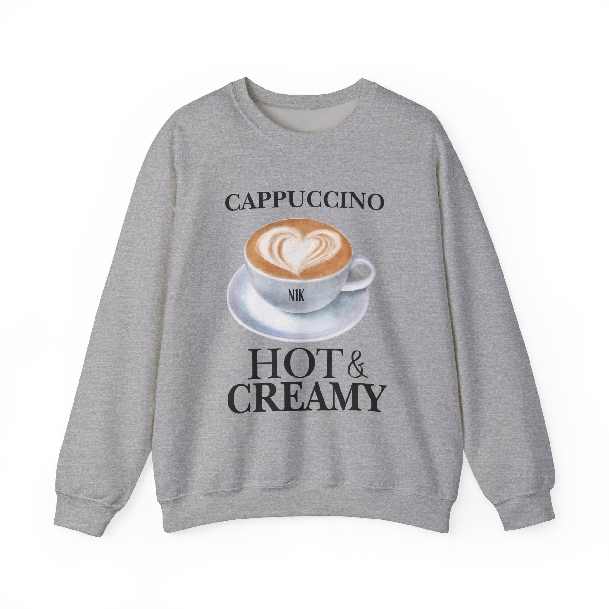 Creamy Sweatshirt Unisex Heavy Blend™ Crewneck Sweatshirt Cappuccino Hot