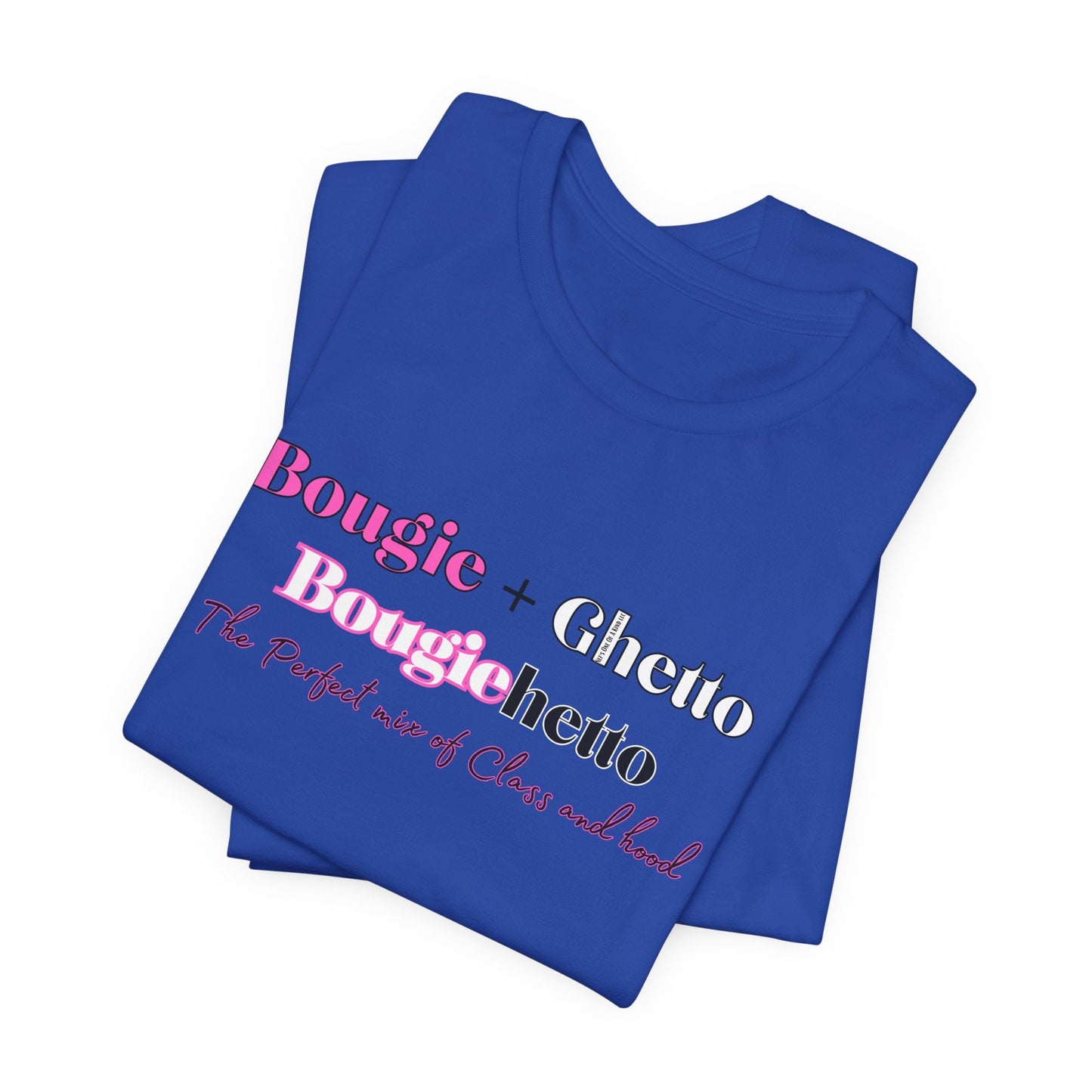 Bougie + Ghetto Unisex Jersey Short Sleeve Tee