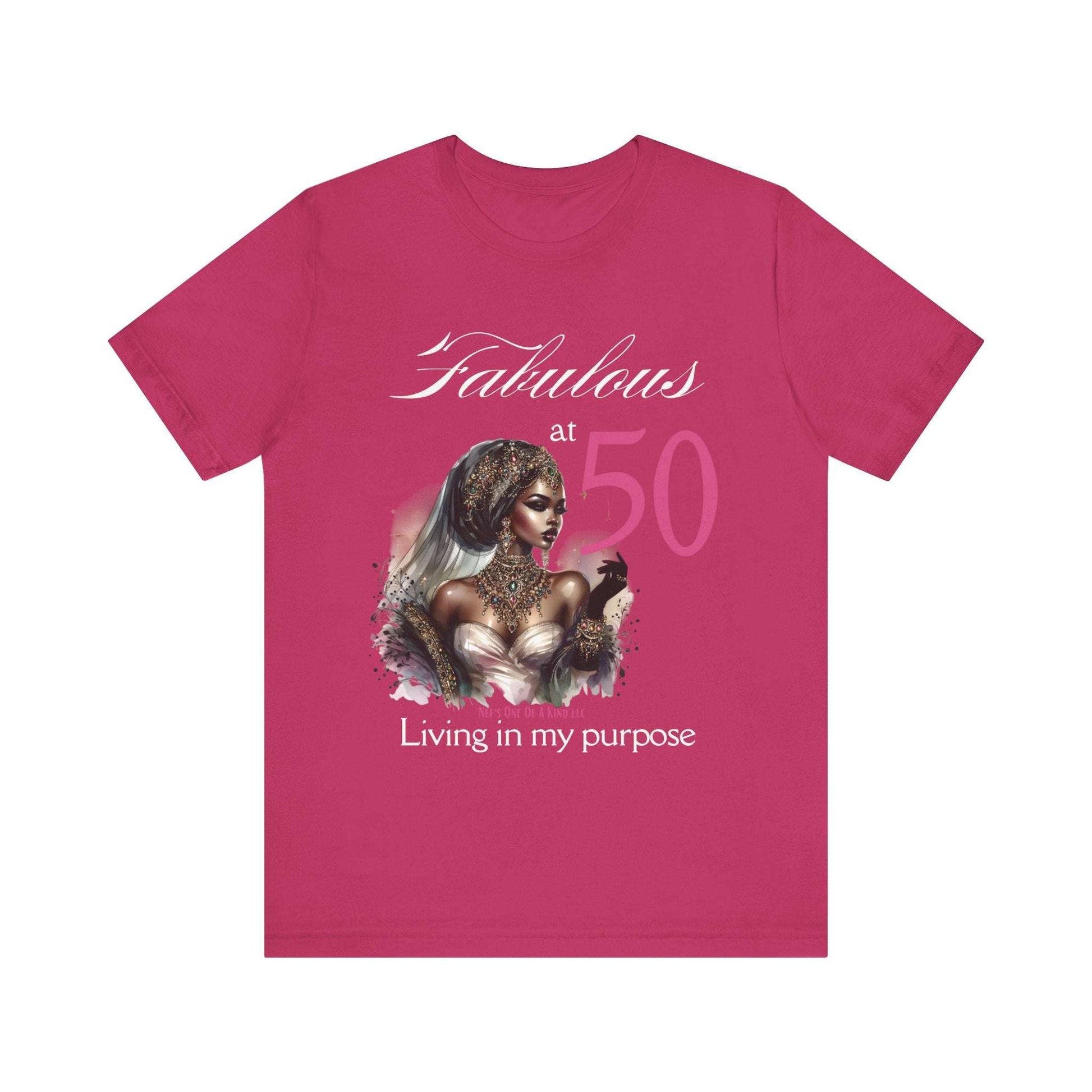 Fabulous 50 Unisex Jersey Short Sleeve Tee