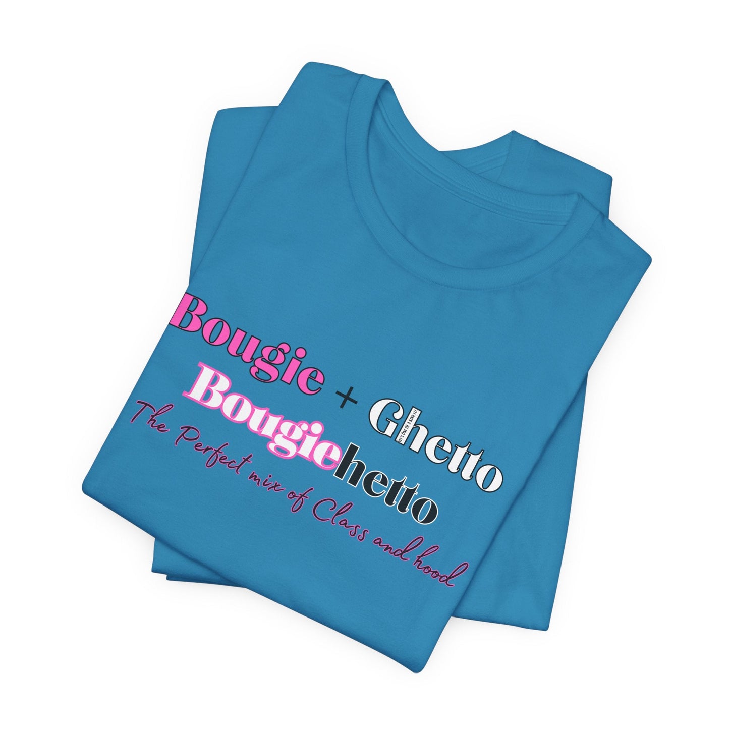 Bougie + Ghetto Unisex Jersey Short Sleeve Tee